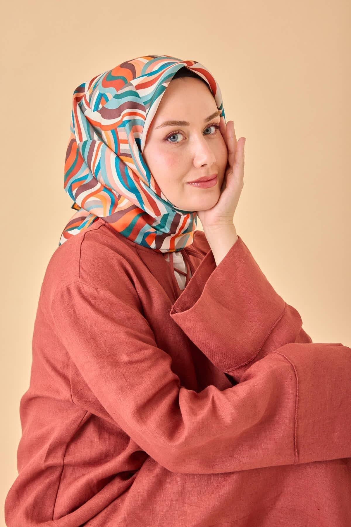 Silk Home Twill İpek Eşarp 11471-35