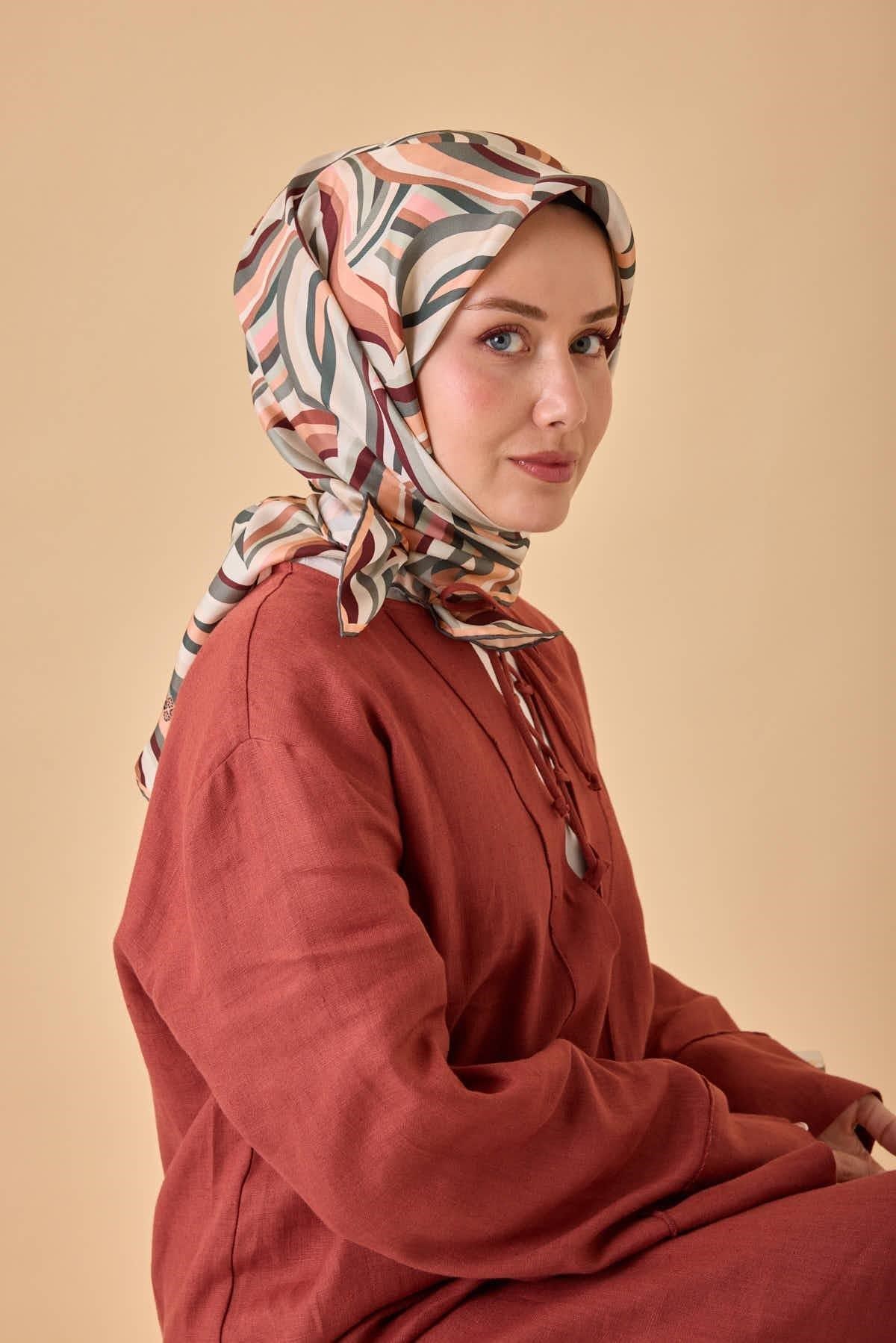 Silk Home Twill İpek Eşarp 11471-39