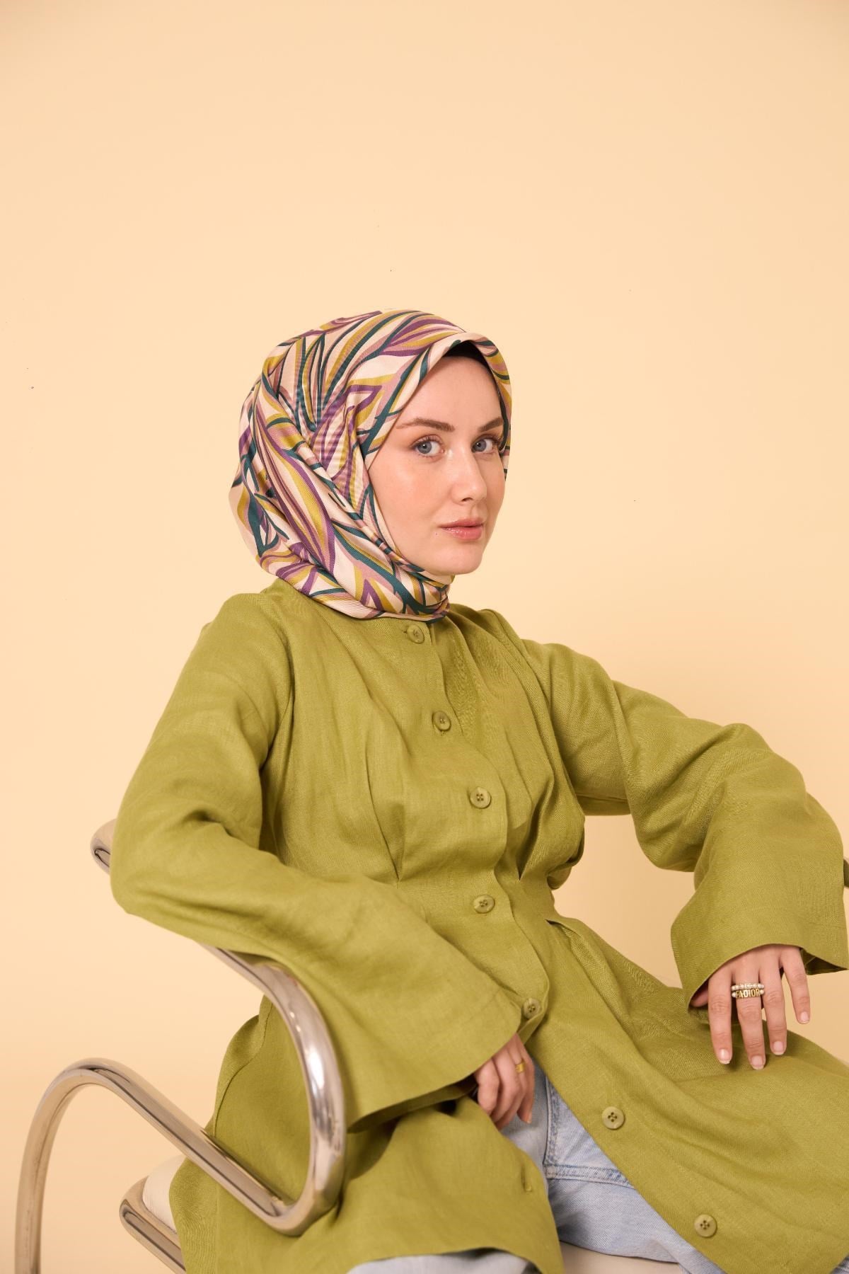 Silk Home Twill İpek Eşarp 11472-22
