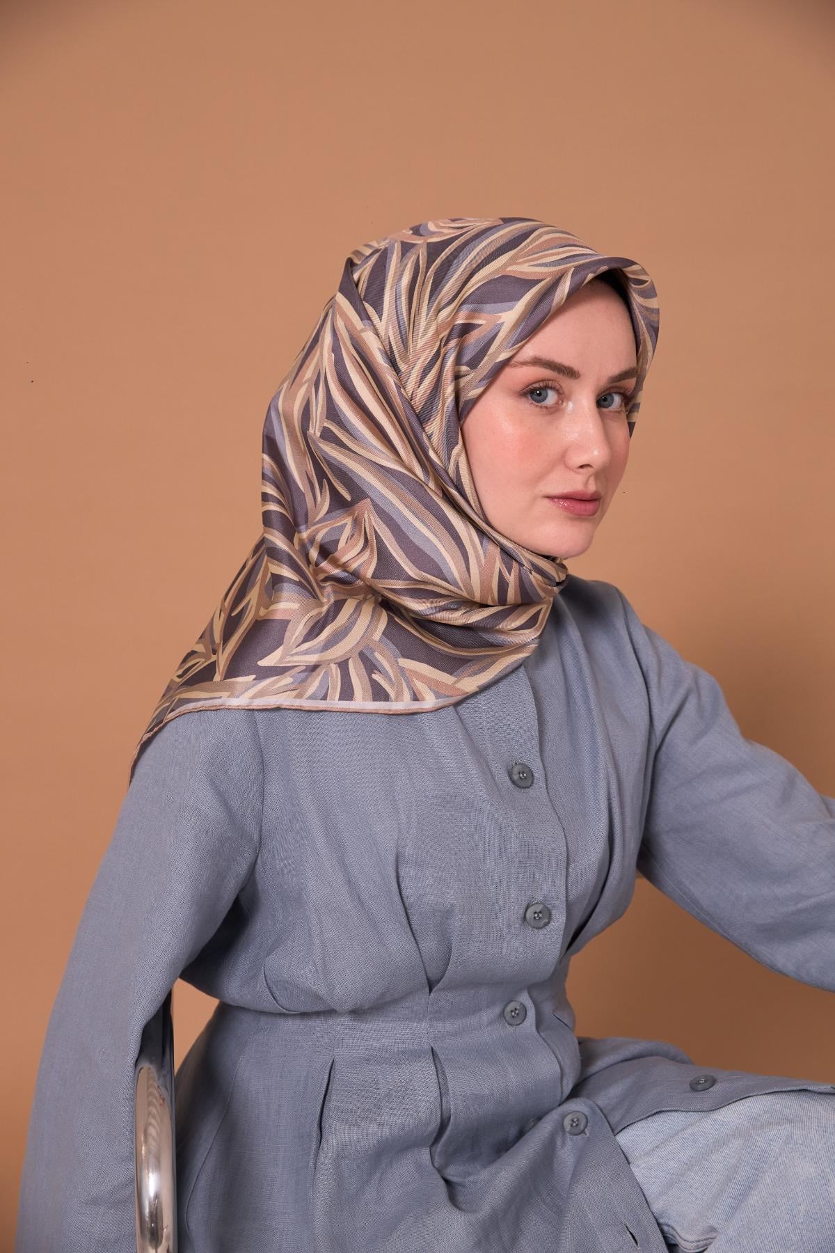 Silk Home Twill İpek Eşarp 11472-42