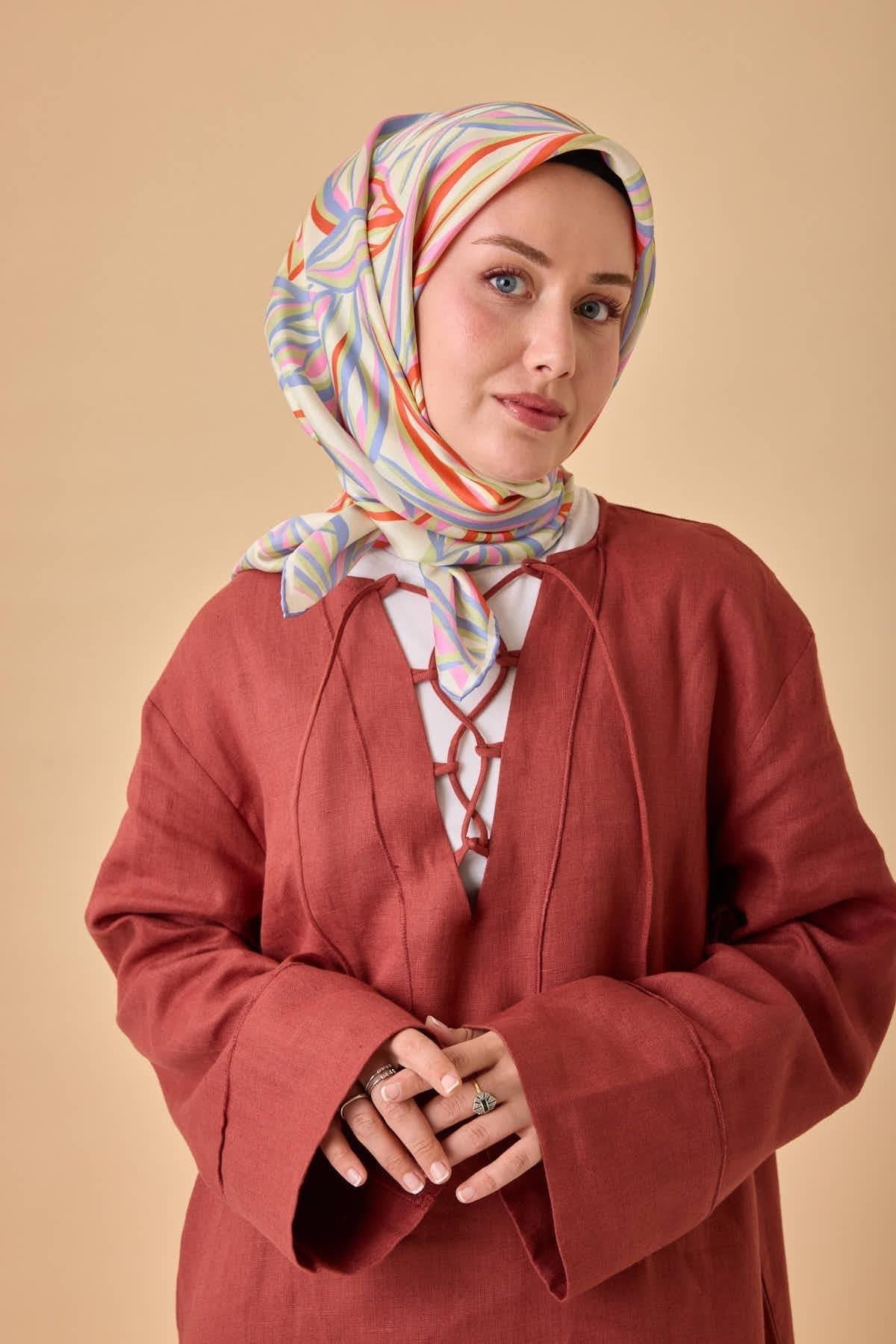 Silk Home Twill İpek Eşarp 11472-44