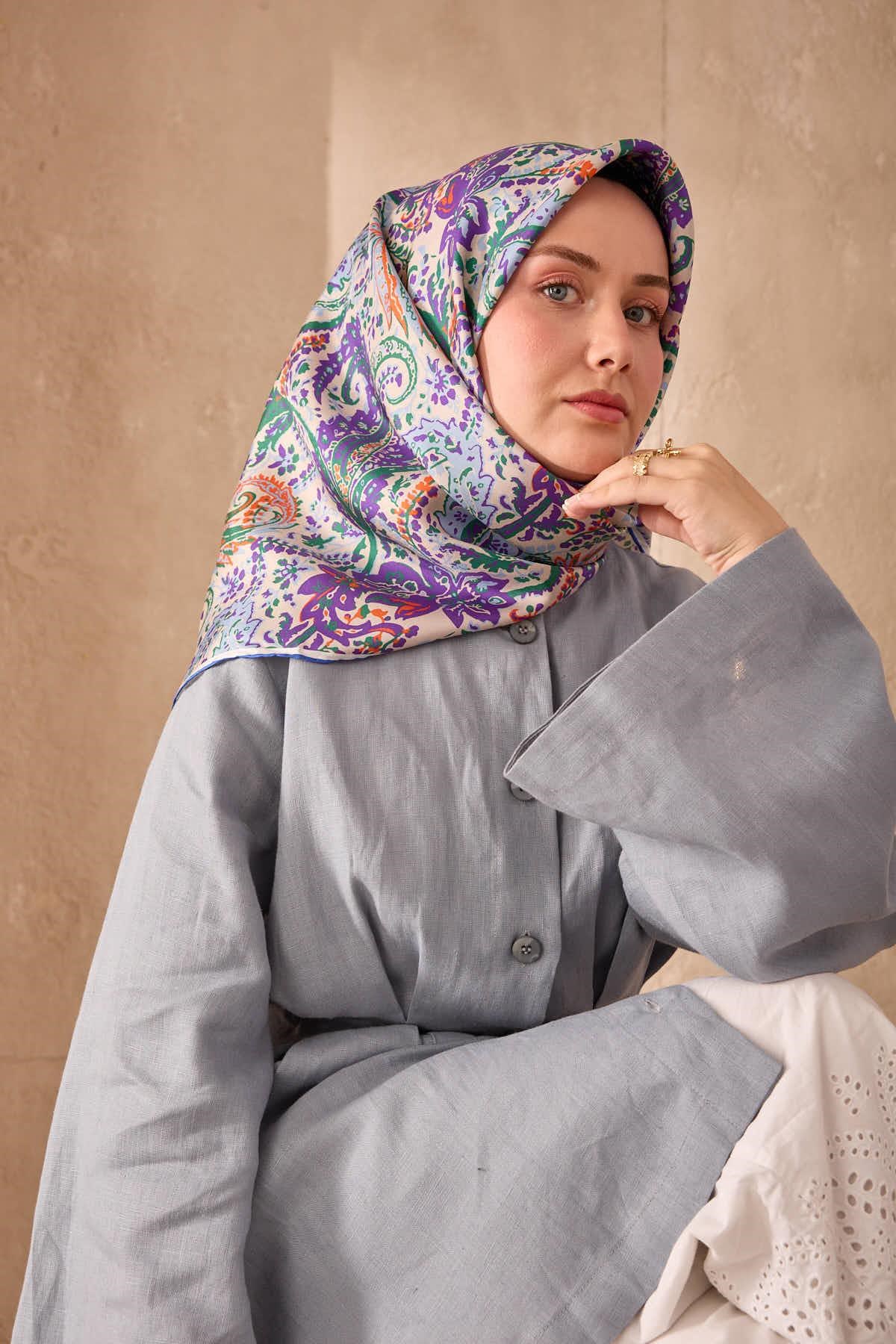 Silk Home Twill İpek Eşarp 11473-15