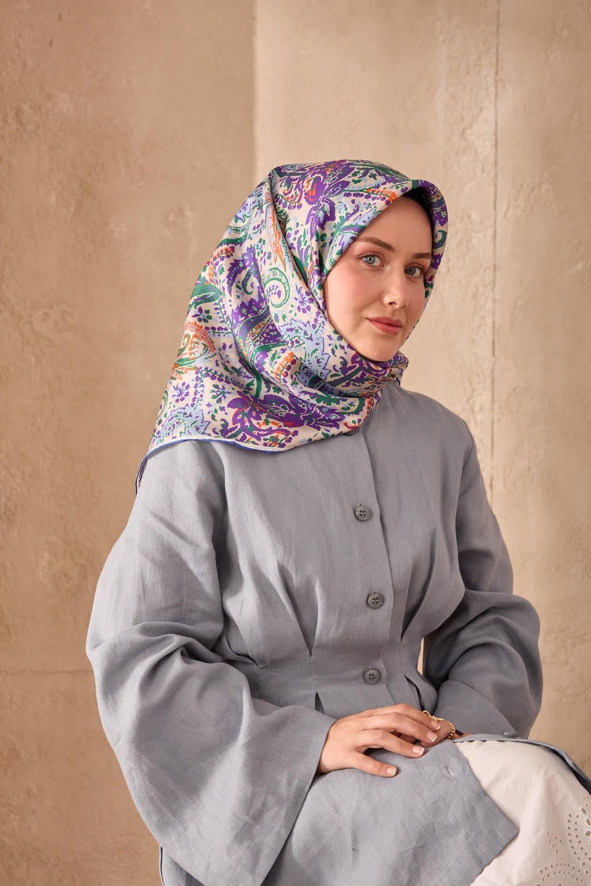 Silk Home Twill İpek Eşarp 11473-15