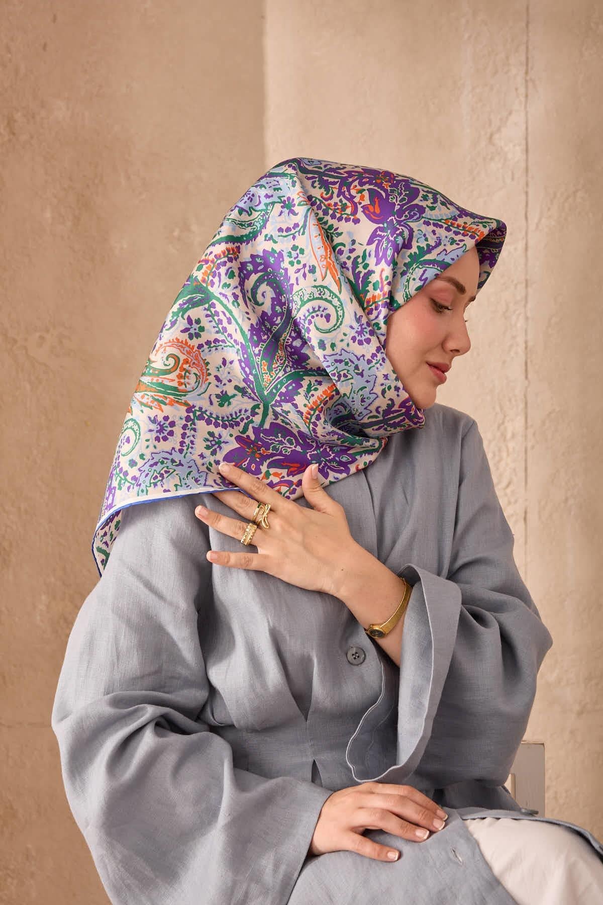 Silk Home Twill İpek Eşarp 11473-15