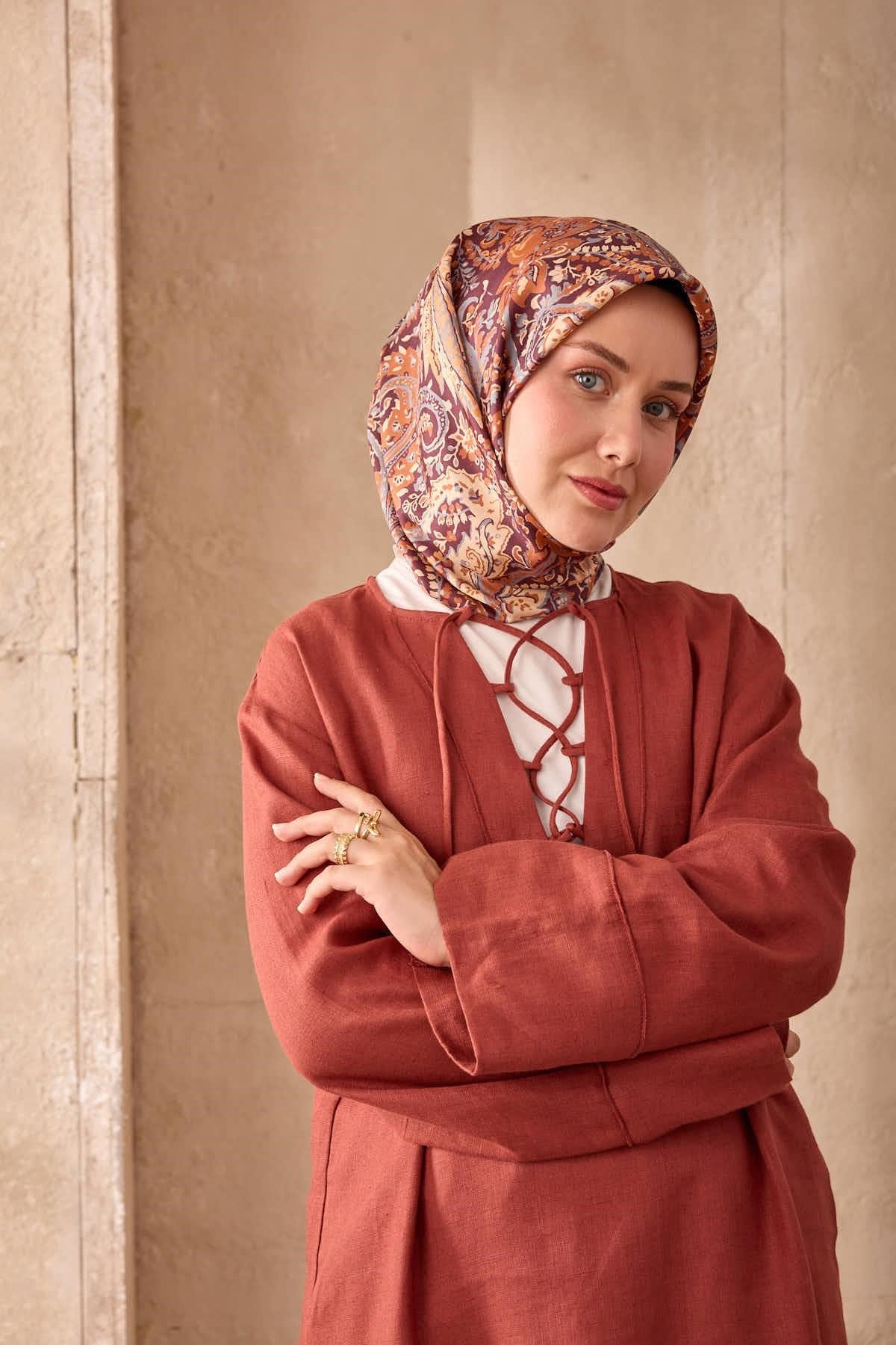 Silk Home Twill İpek Eşarp 11473-17