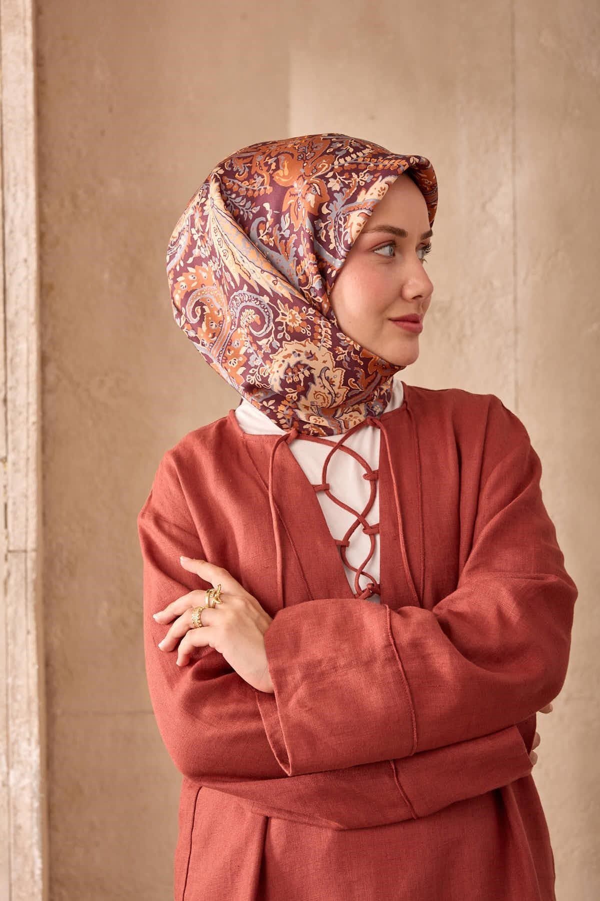 Silk Home Twill İpek Eşarp 11473-17