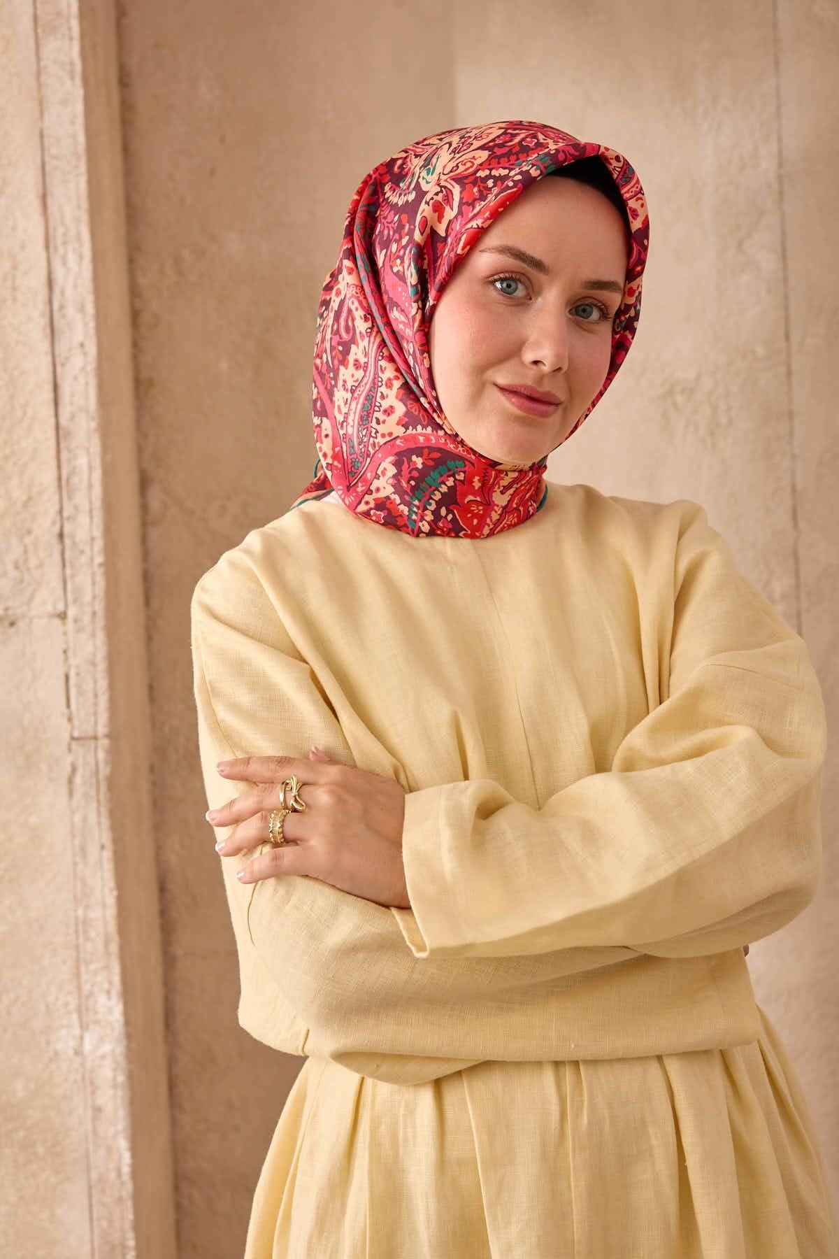 Silk Home Twill İpek Eşarp 11473-22