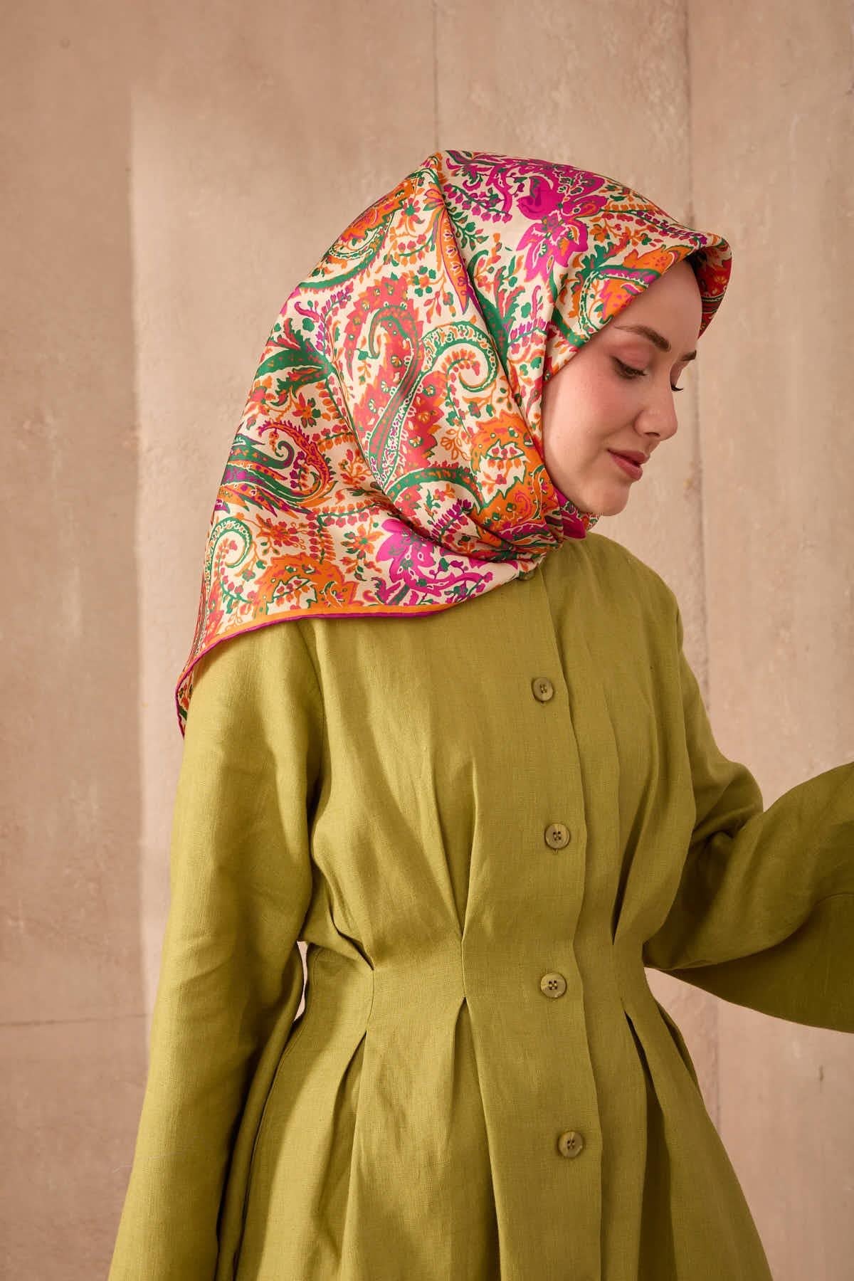 Silk Home Twill İpek Eşarp 11473-41