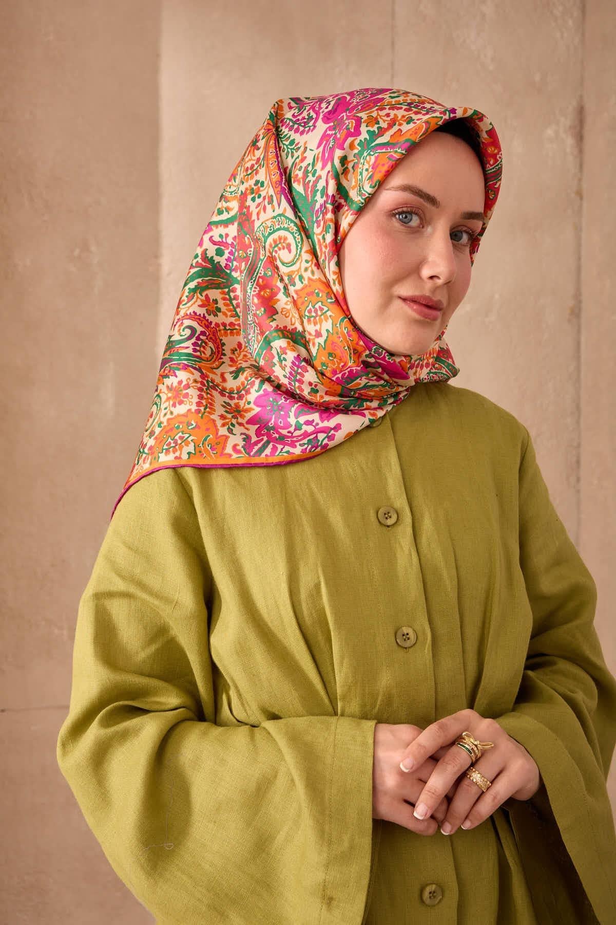 Silk Home Twill İpek Eşarp 11473-41