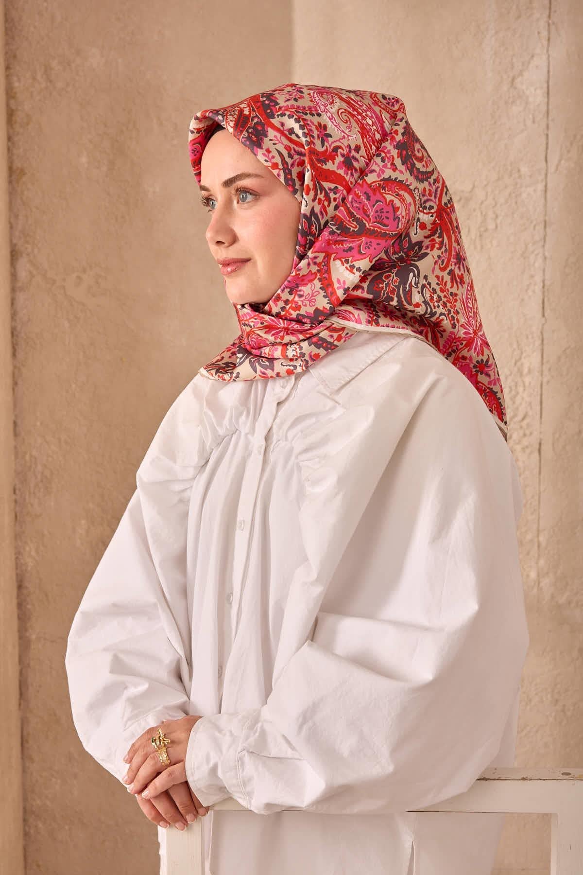 Silk Home Twill İpek Eşarp 11473-42