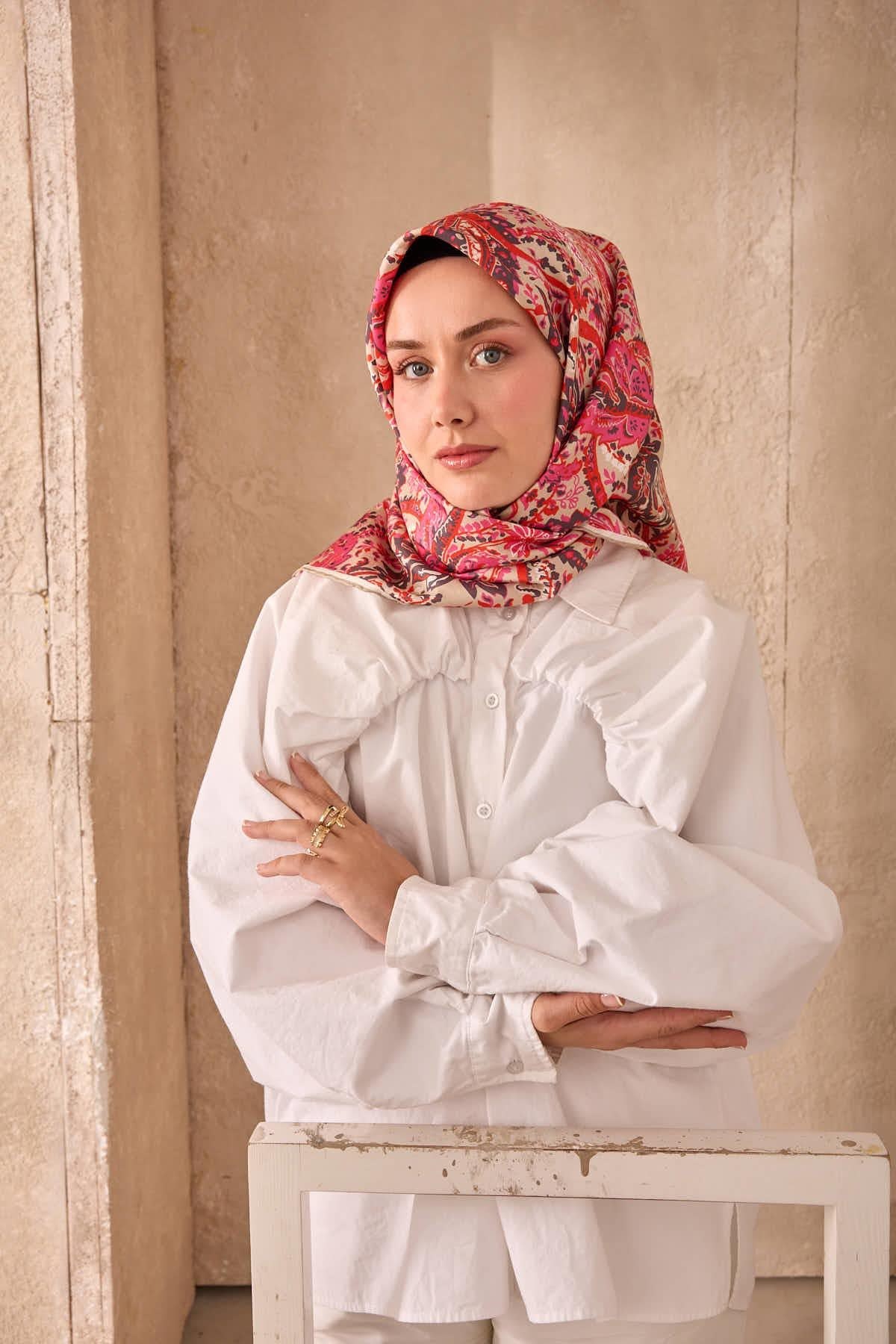 Silk Home Twill İpek Eşarp 11473-42