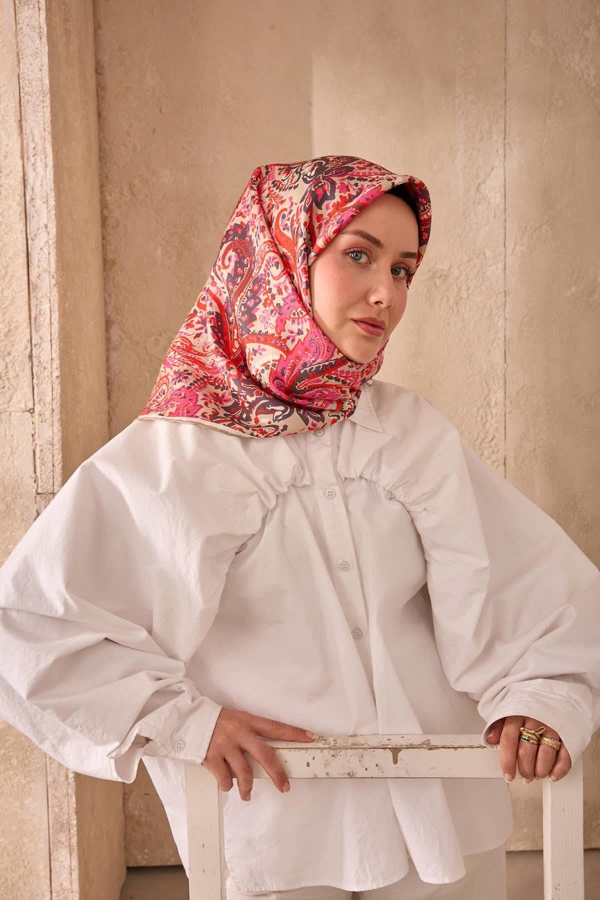 Silk Home Twill İpek Eşarp 11473-42
