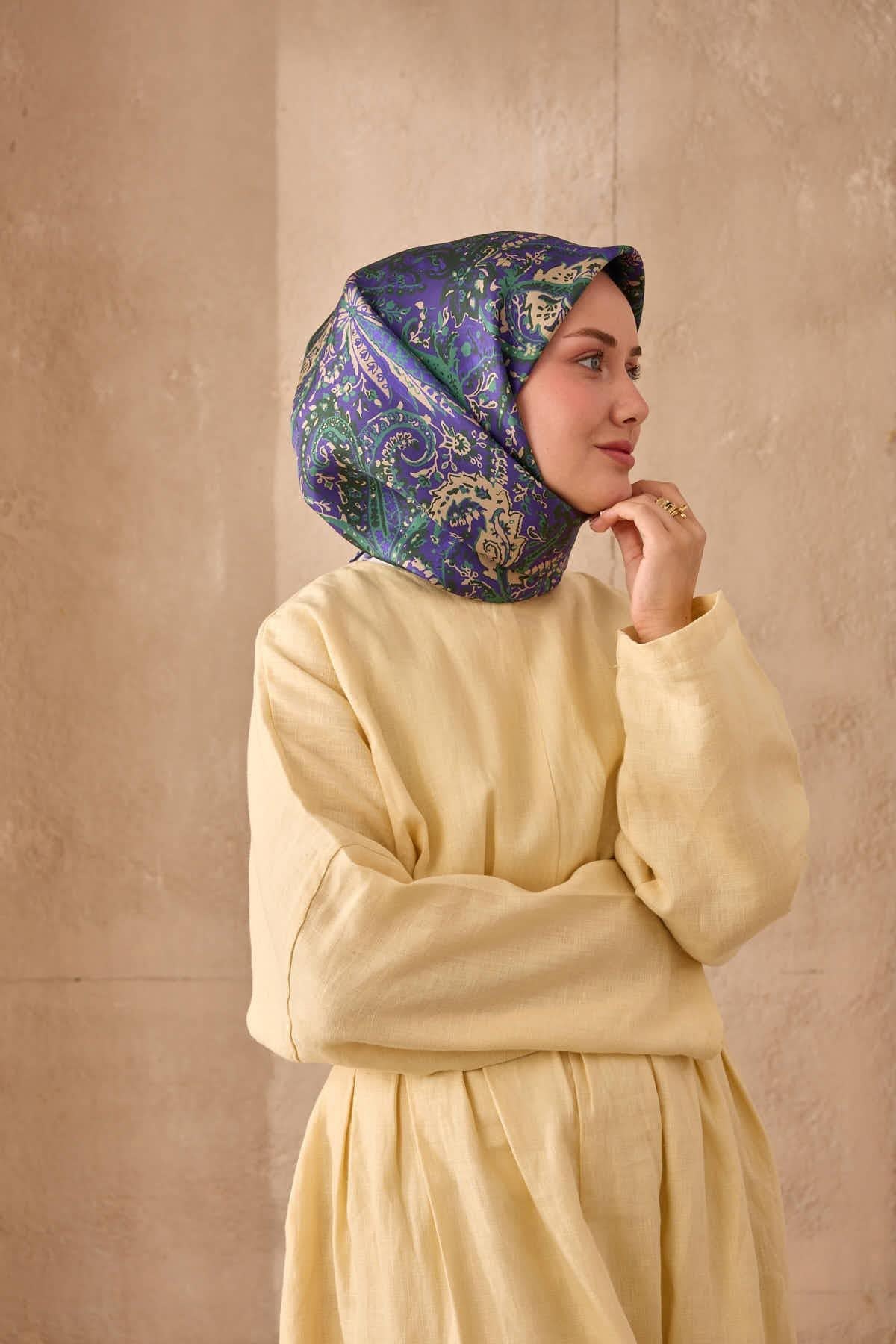 Silk Home Twill İpek Eşarp 11473-44