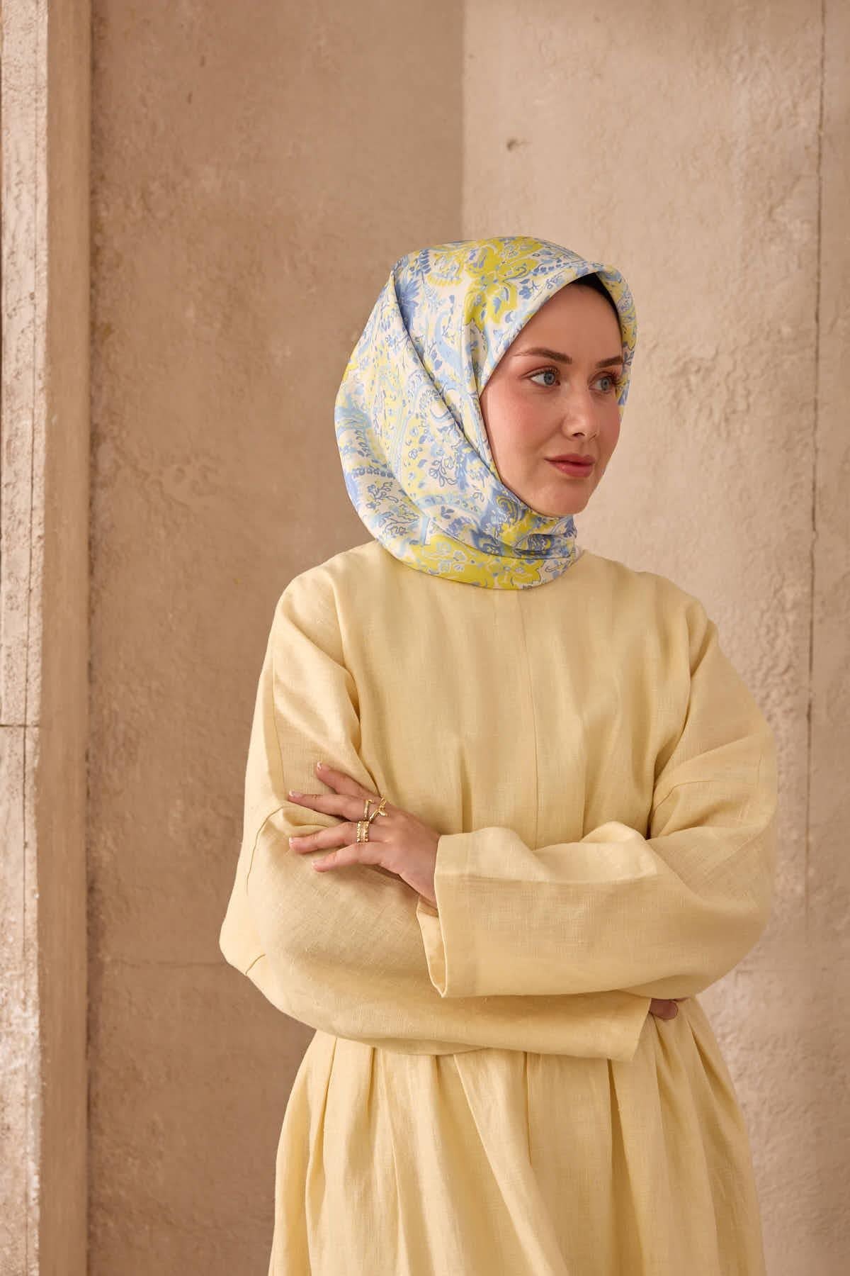 Silk Home Twill İpek Eşarp 11473-45