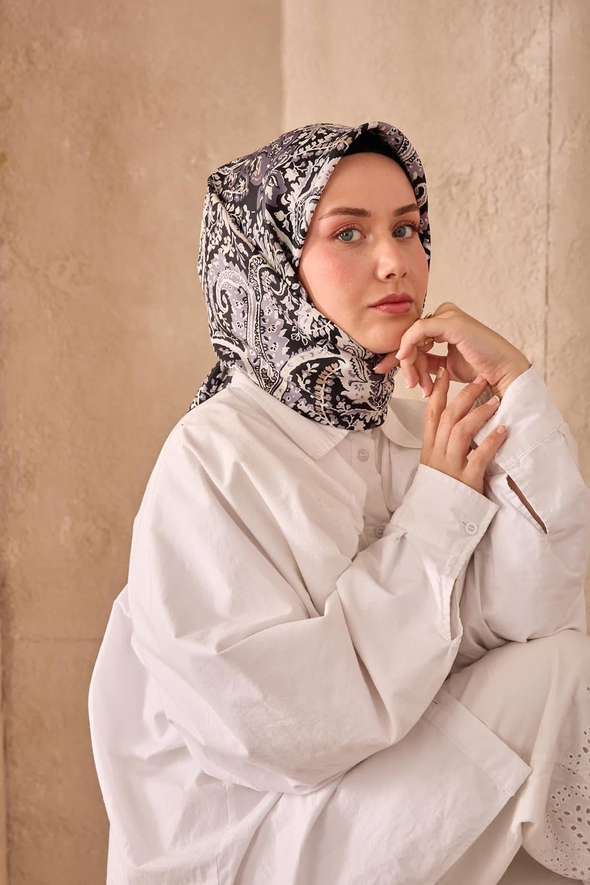 Silk Home Twill İpek Eşarp 11473-56