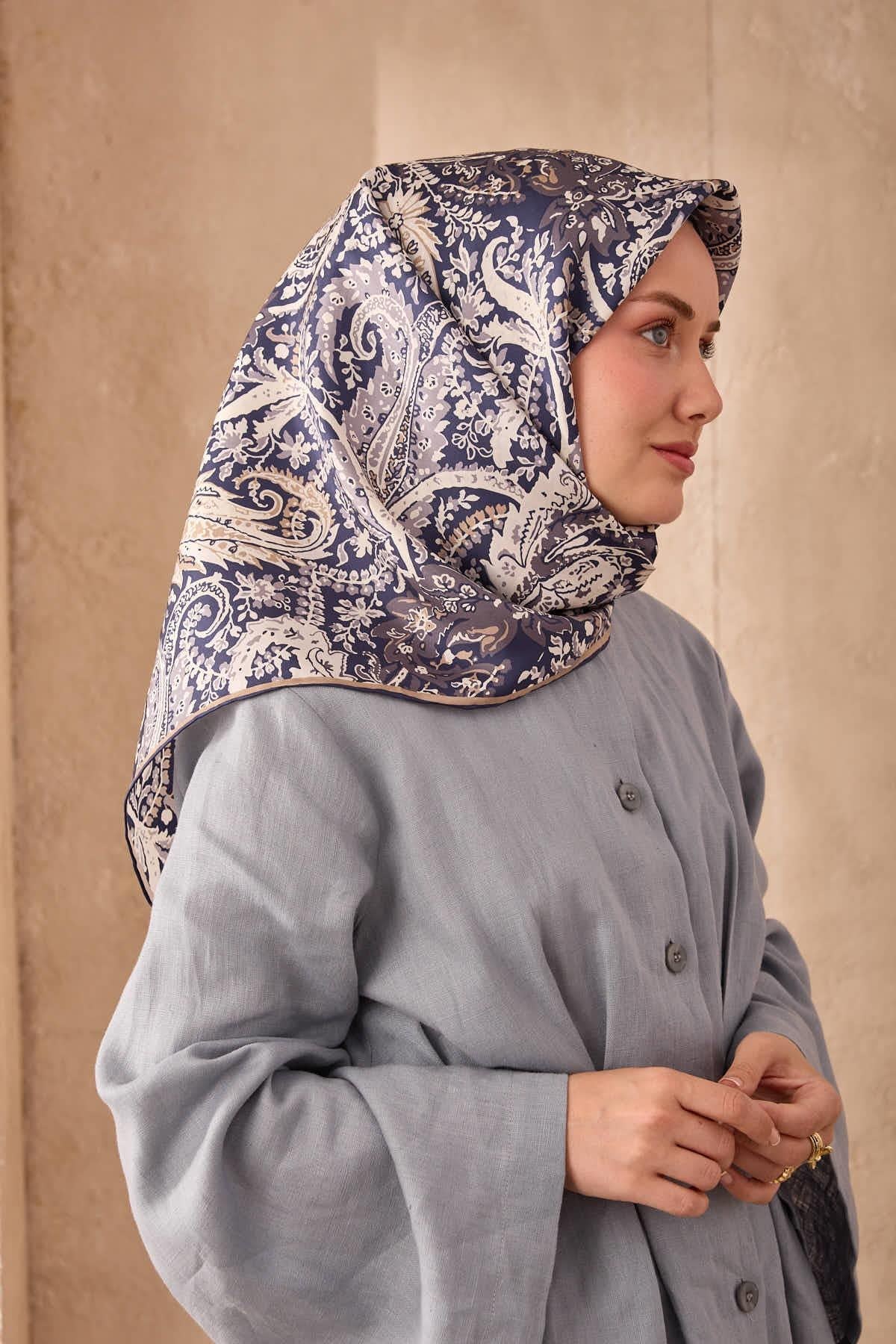 Silk Home Twill İpek Eşarp 11473-57