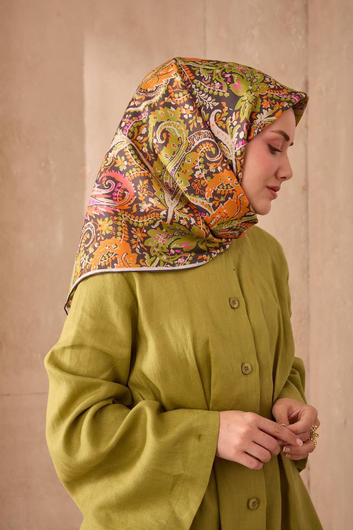 Silk Home Twill İpek Eşarp 11473-64