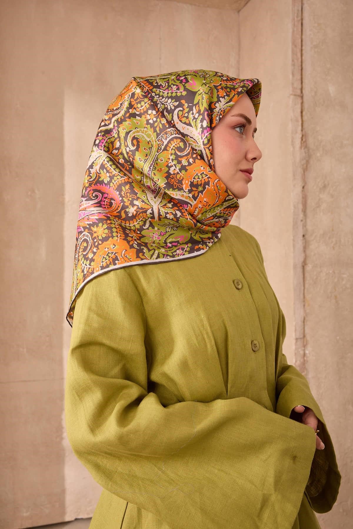 Silk Home Twill İpek Eşarp 11473-64