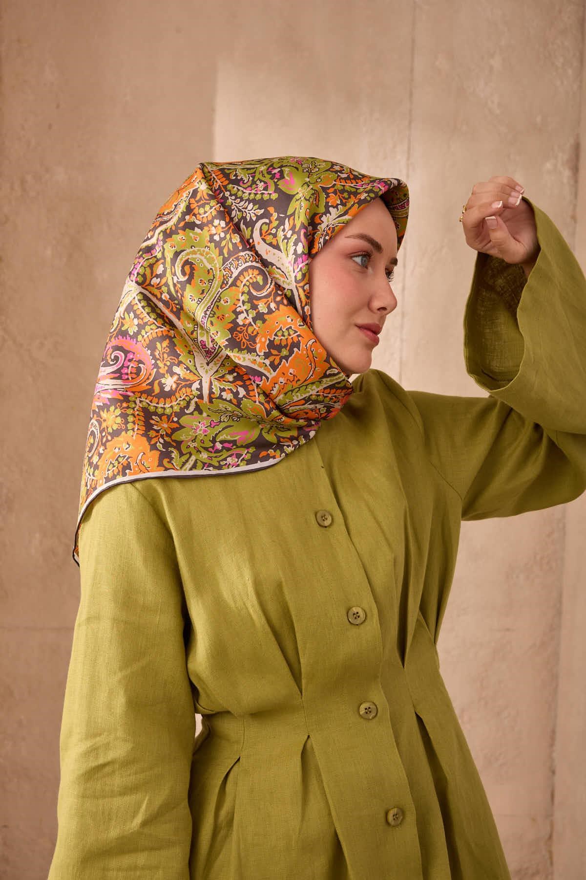 Silk Home Twill İpek Eşarp 11473-64