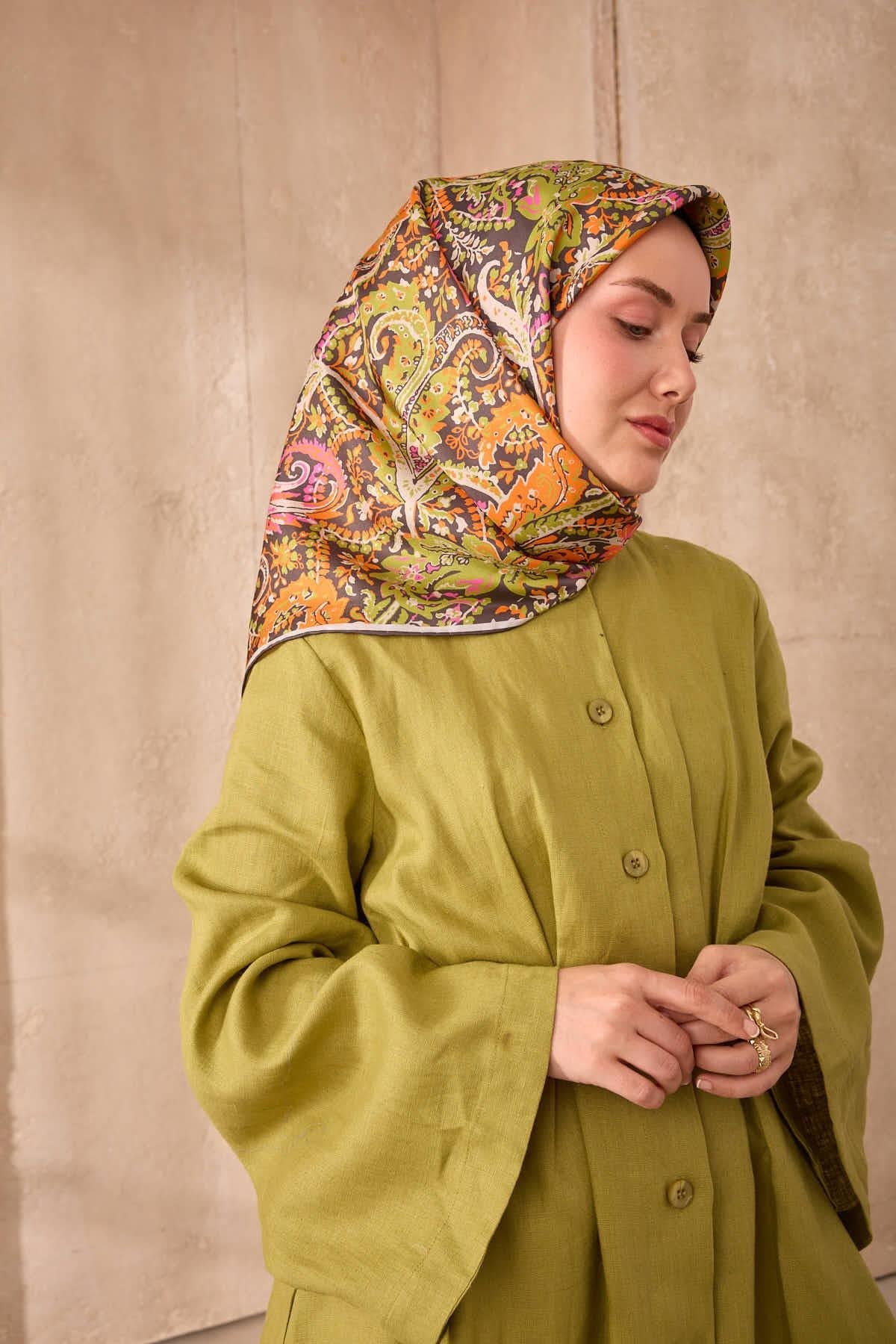 Silk Home Twill İpek Eşarp 11473-64