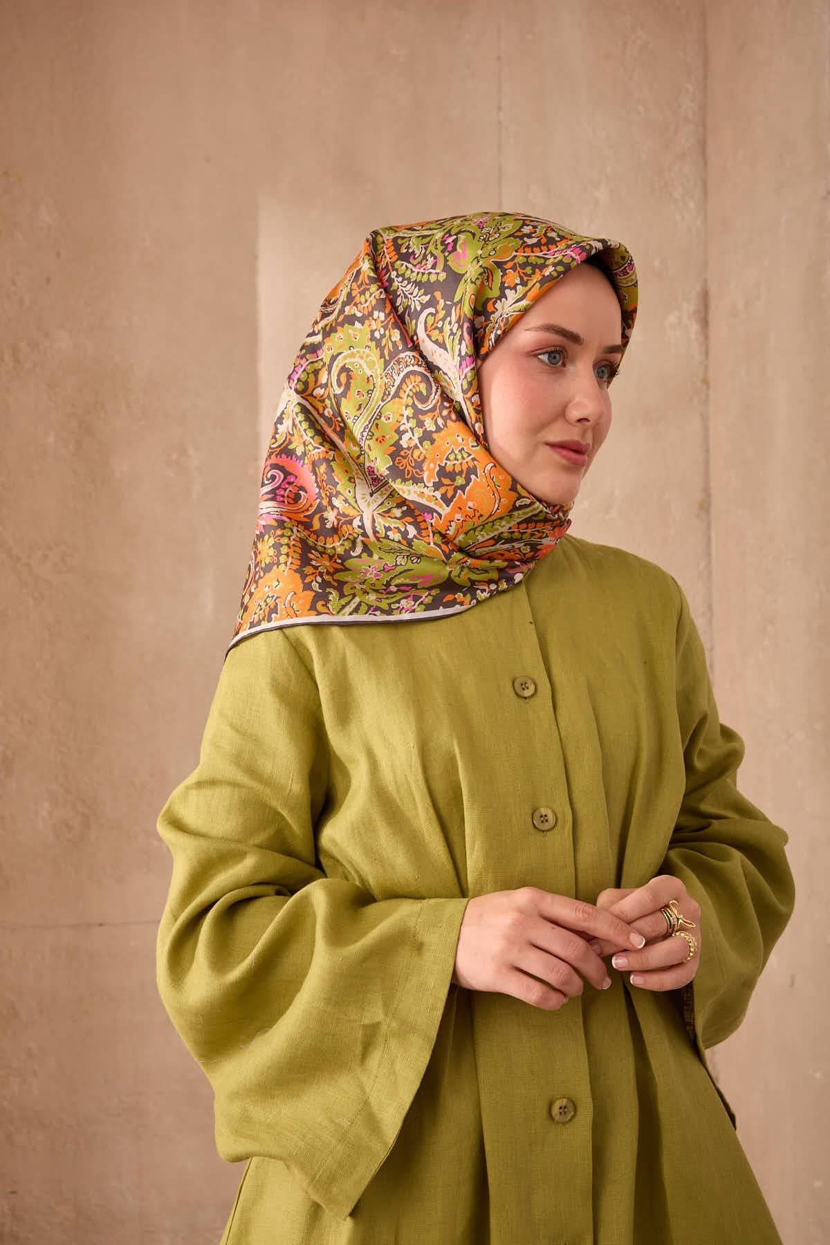 Silk Home Twill İpek Eşarp 11473-64