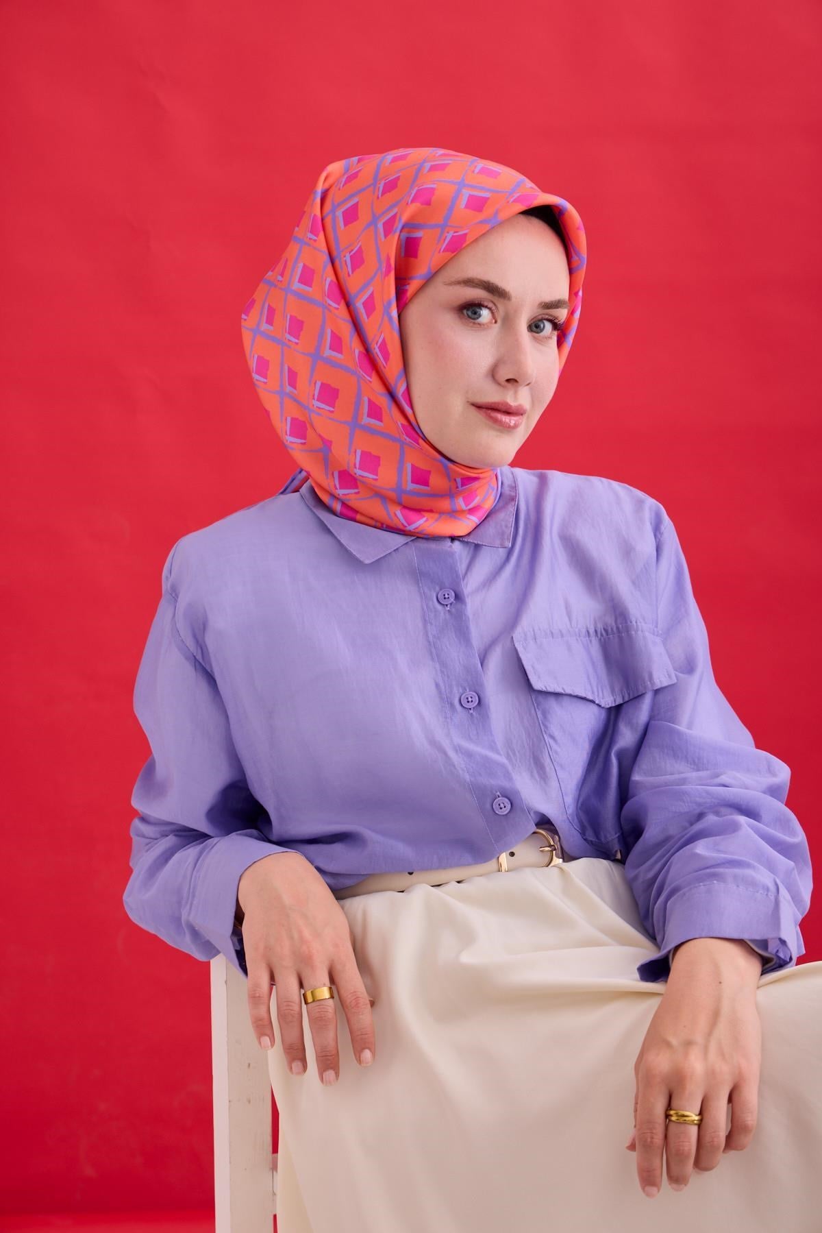 Silk Home Twill İpek Eşarp 11474-01