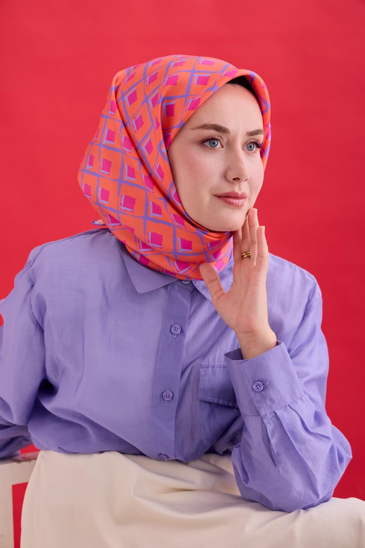 Silk Home Twill İpek Eşarp 11474-01