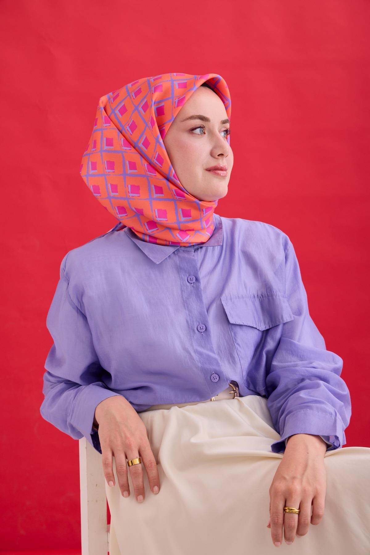 Silk Home Twill İpek Eşarp 11474-01