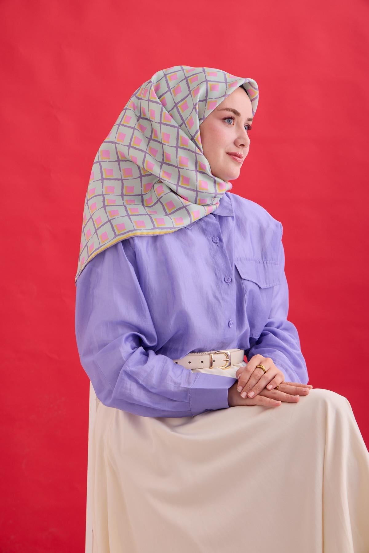 Silk Home Twill İpek Eşarp 11474-02