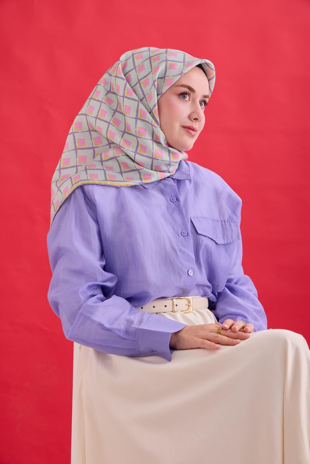 Silk Home Twill İpek Eşarp 11474-02