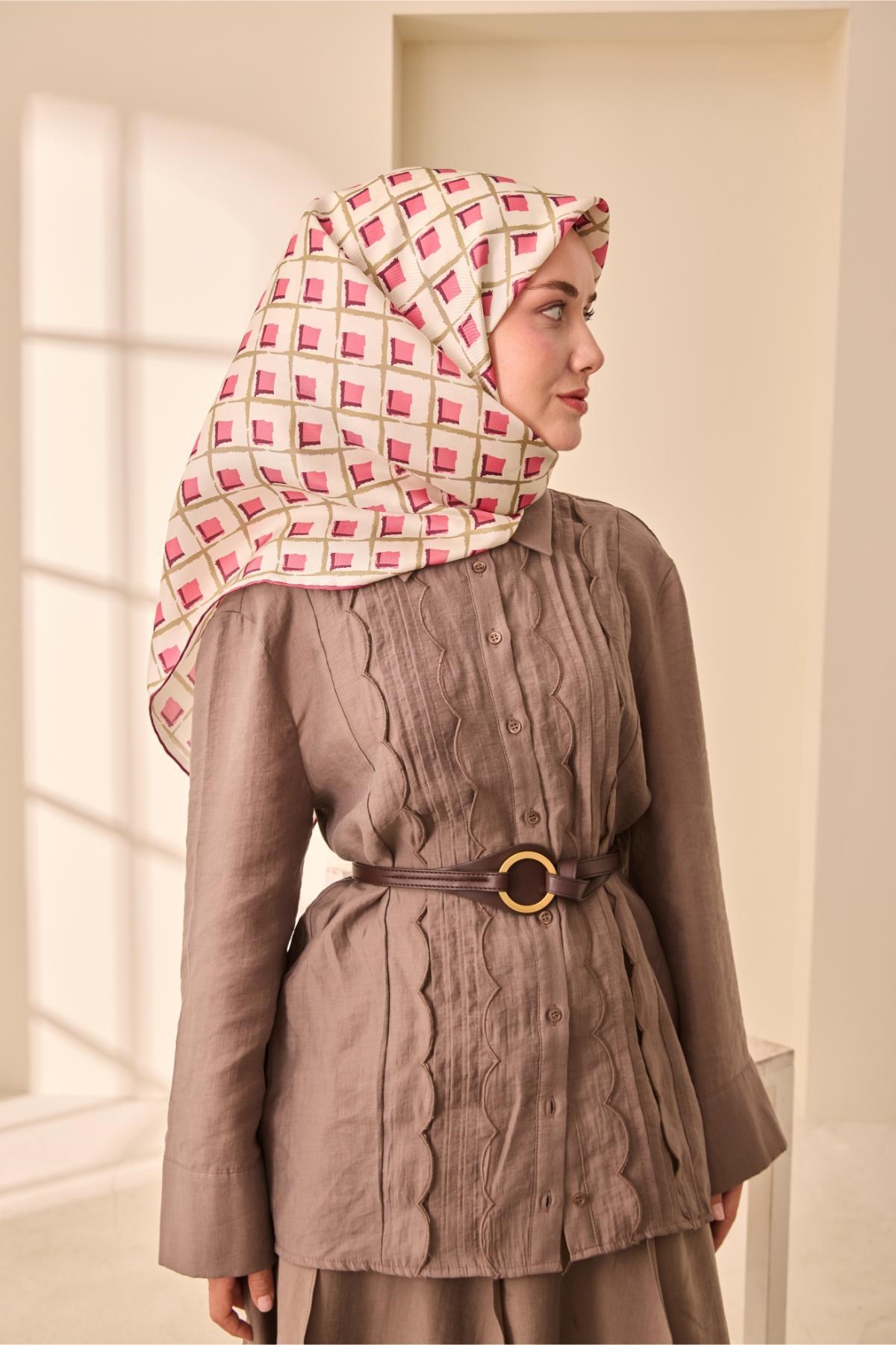 Silk Home Twill İpek Eşarp 11474-07