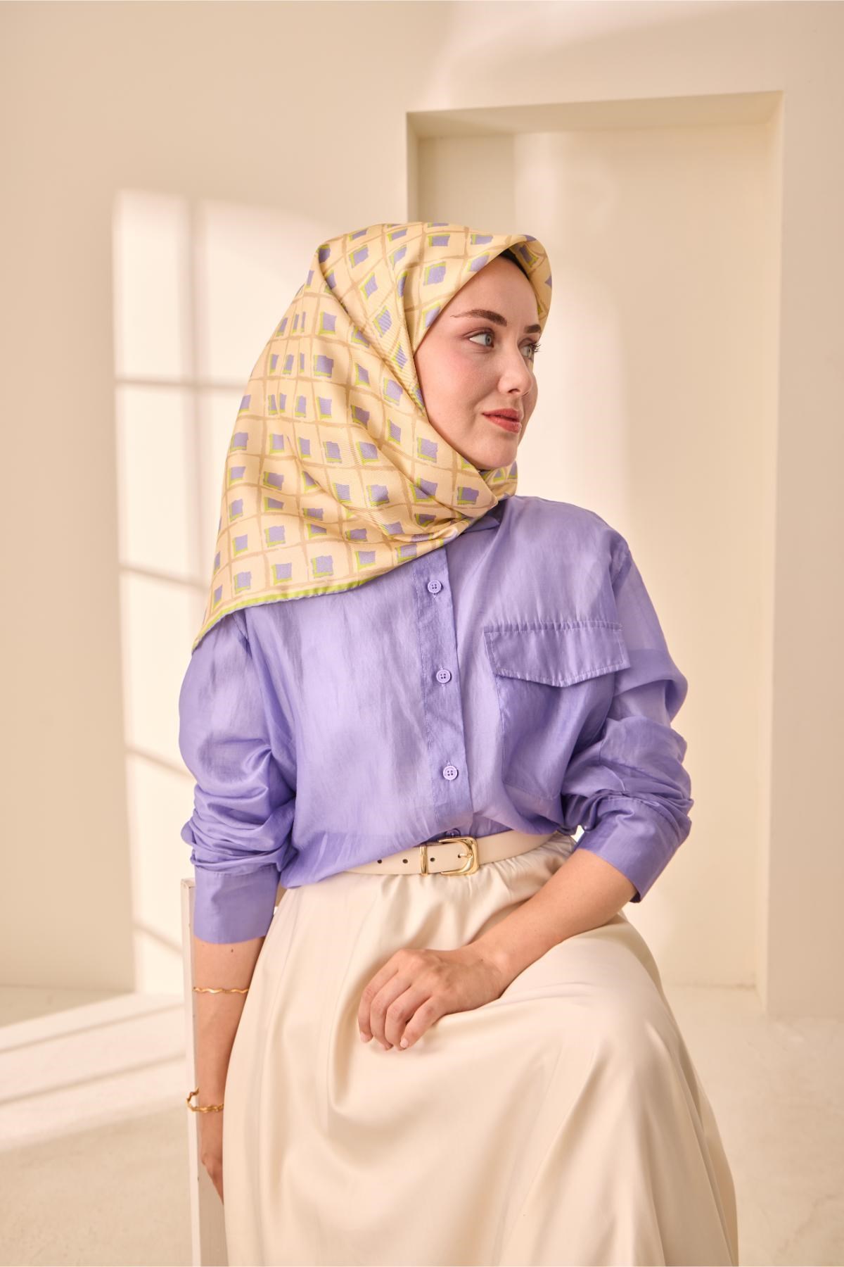 Silk Home Twill İpek Eşarp 11474-12