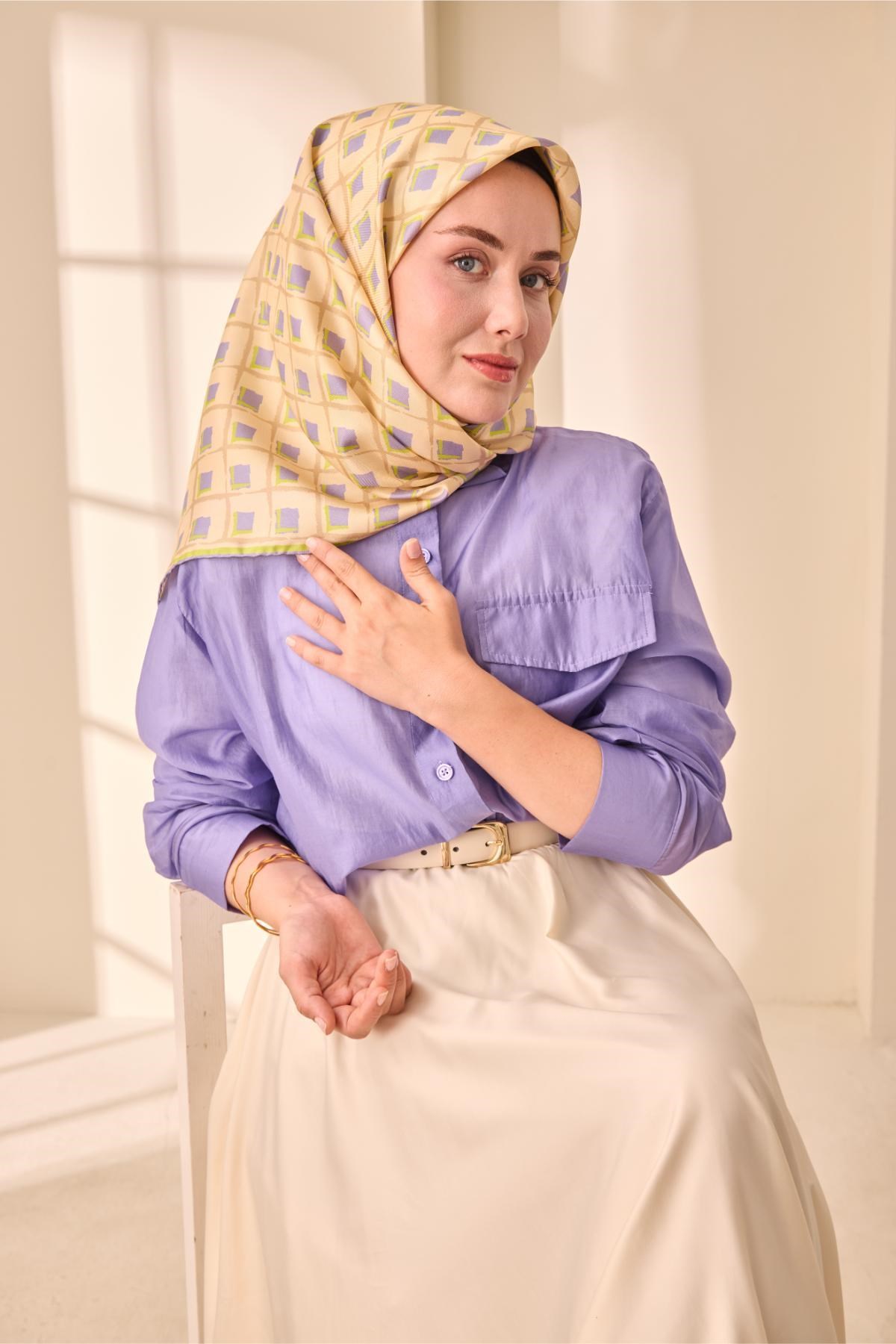Silk Home Twill İpek Eşarp 11474-12