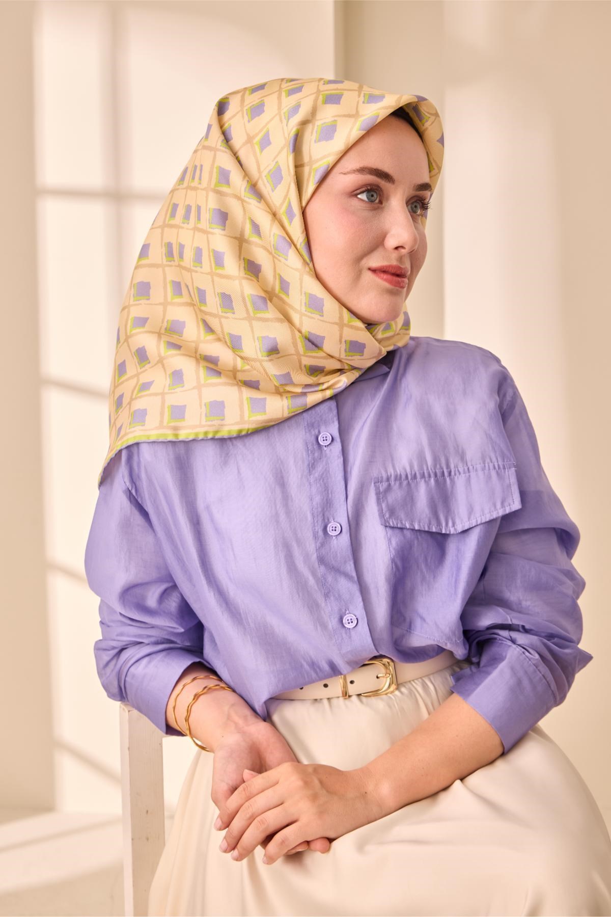 Silk Home Twill İpek Eşarp 11474-12