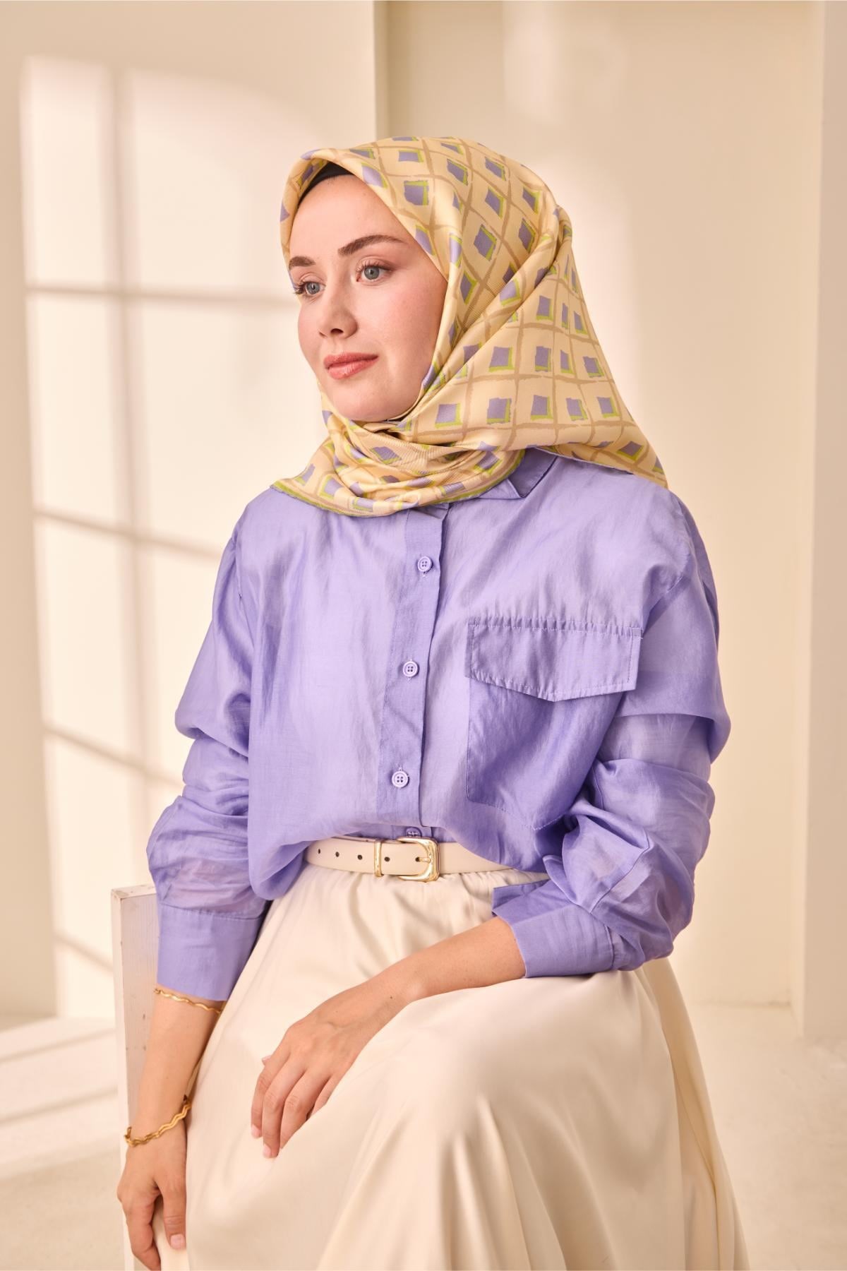 Silk Home Twill İpek Eşarp 11474-12