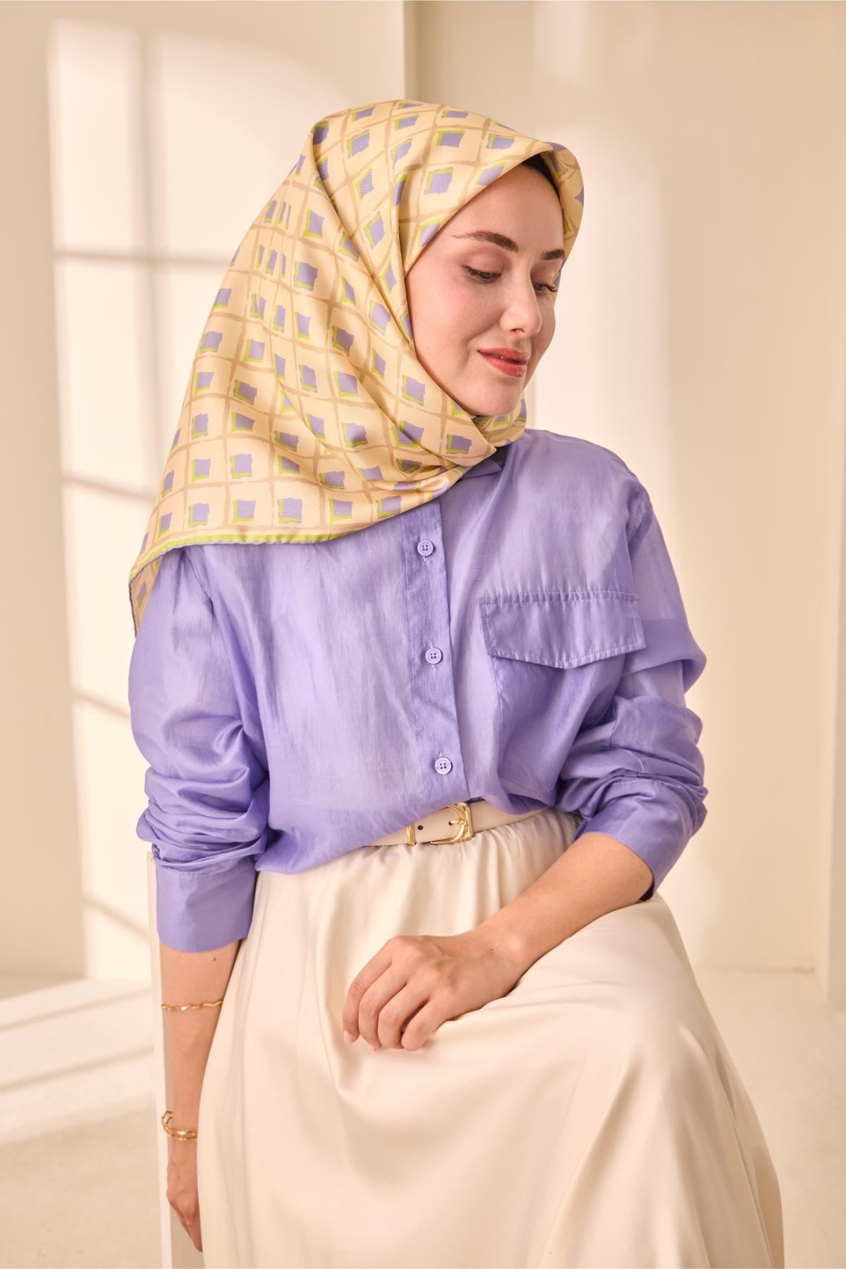 Silk Home Twill İpek Eşarp 11474-12