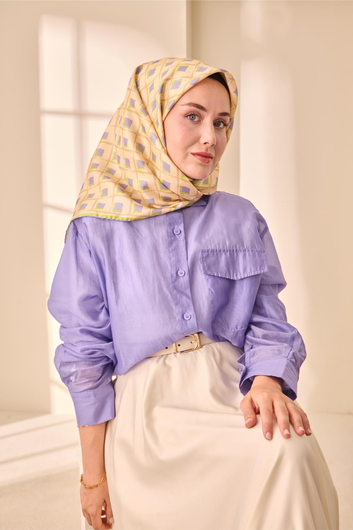 Silk Home Twill İpek Eşarp 11474-12