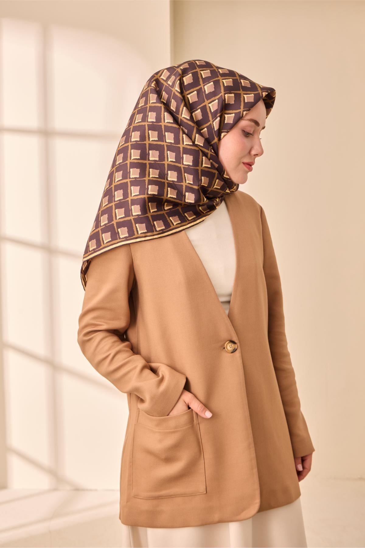 Silk Home Twill İpek Eşarp 11474-27