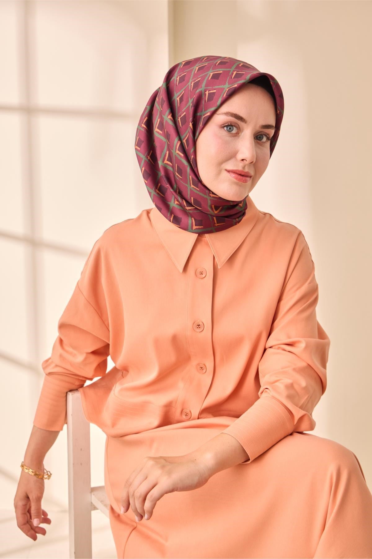 Silk Home Twill İpek Eşarp 11474-33