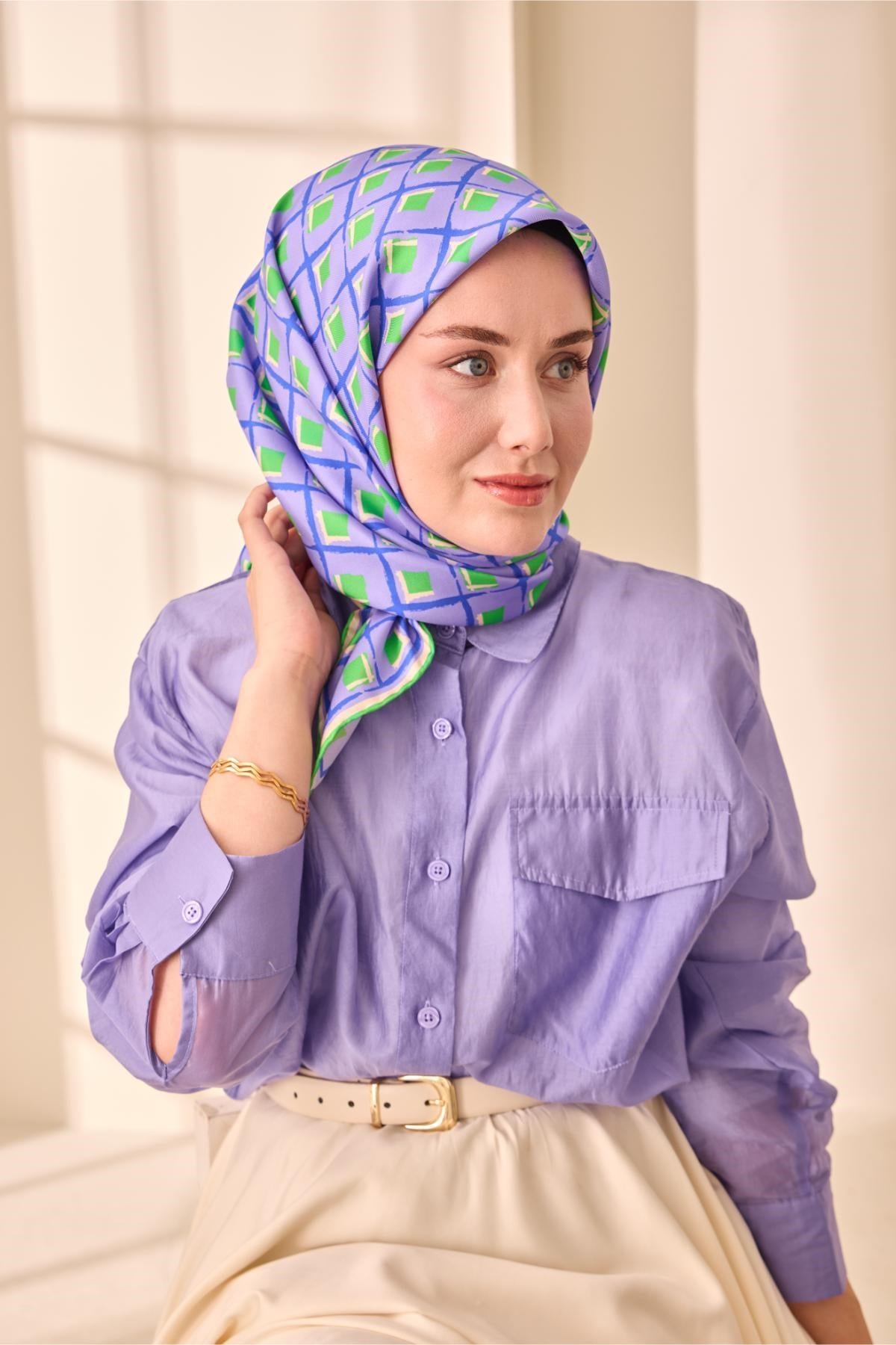Silk Home Twill İpek Eşarp 11474-53