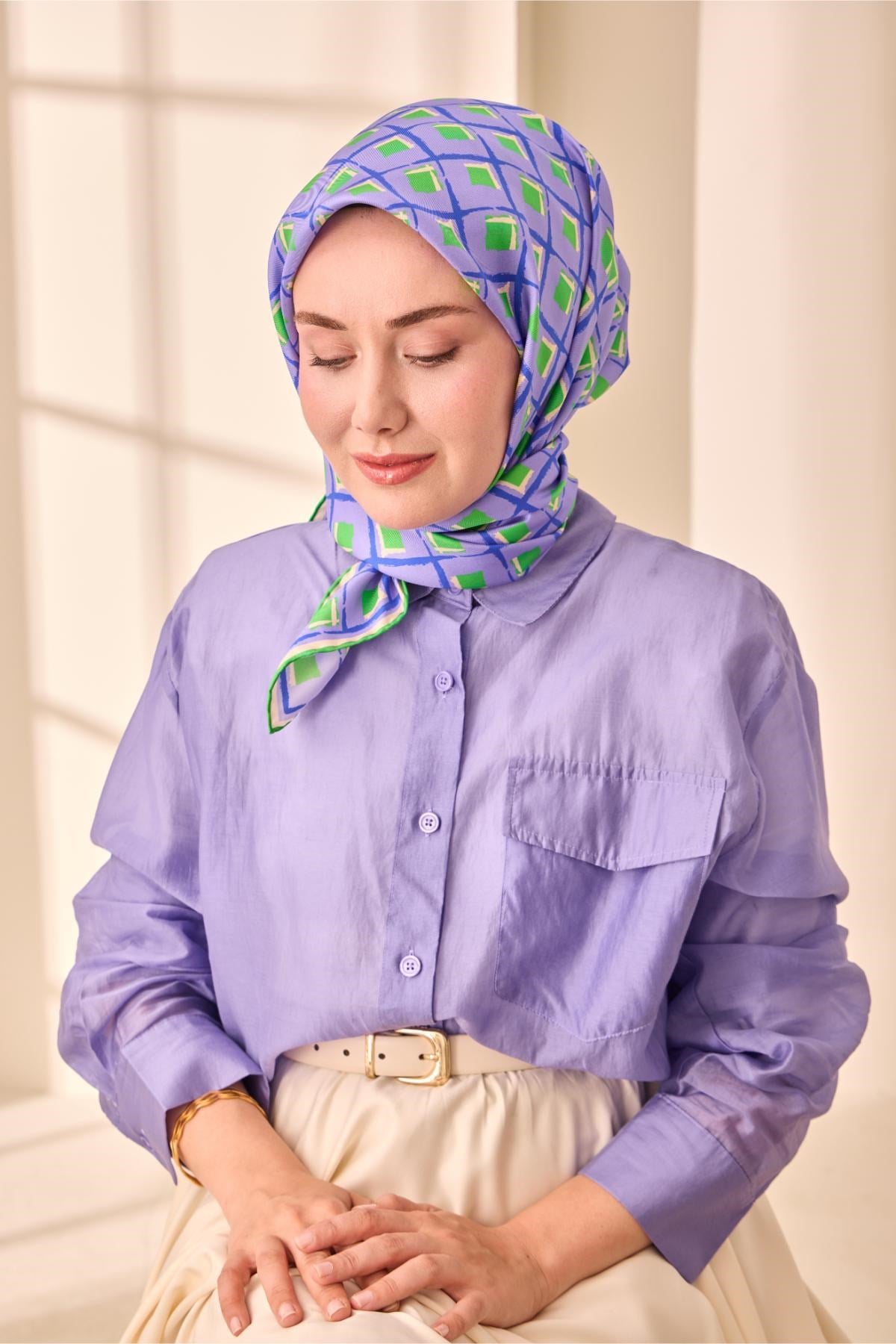 Silk Home Twill İpek Eşarp 11474-53