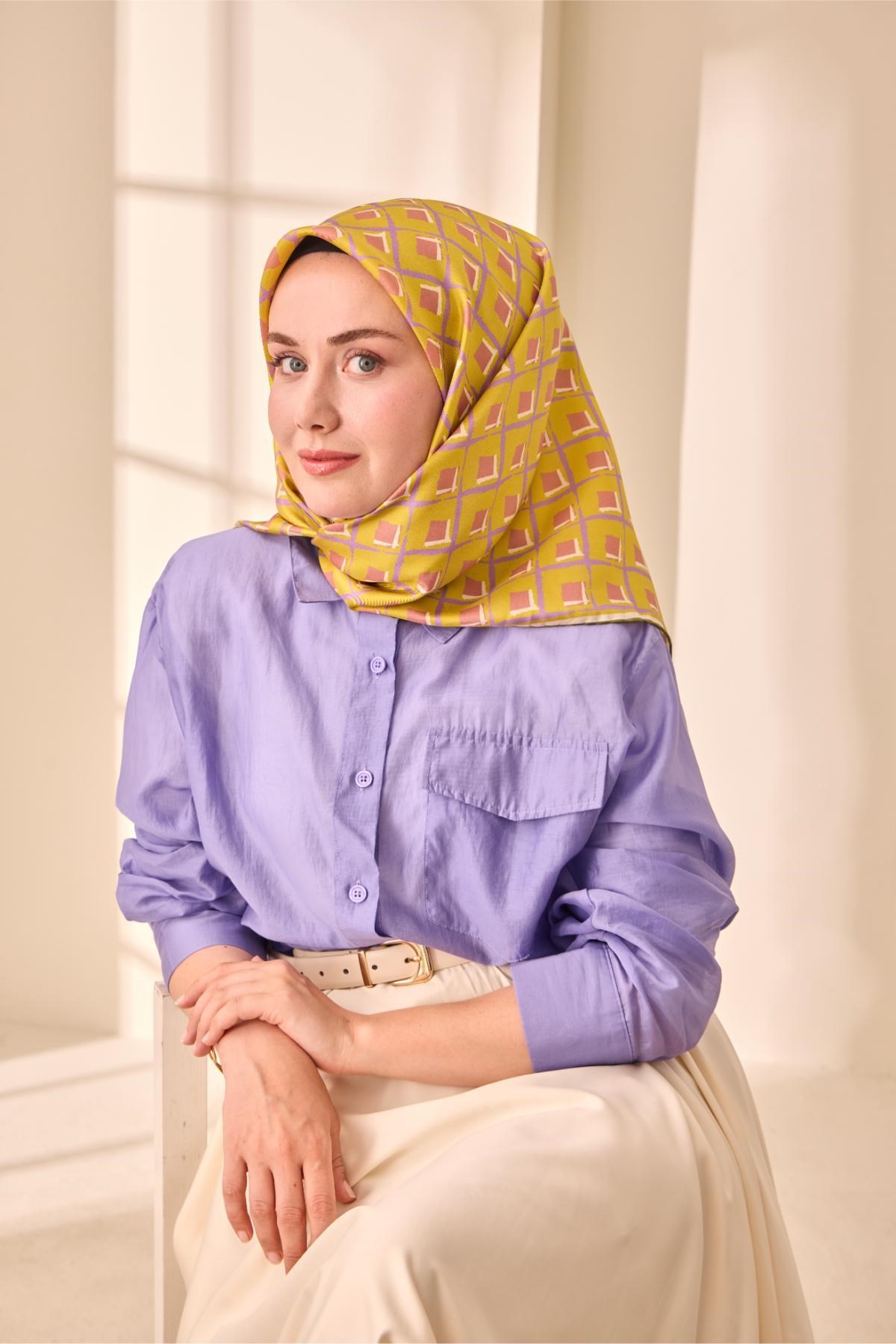 Silk Home Twill İpek Eşarp 11474-58