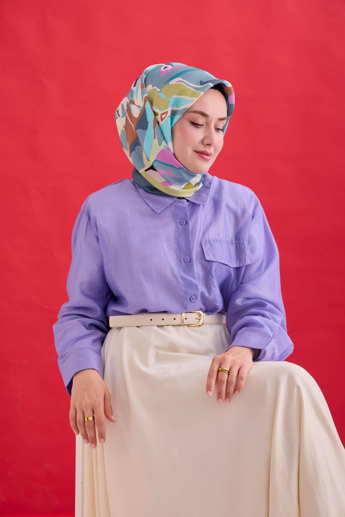 Silk Home Twill İpek Eşarp 11475-12