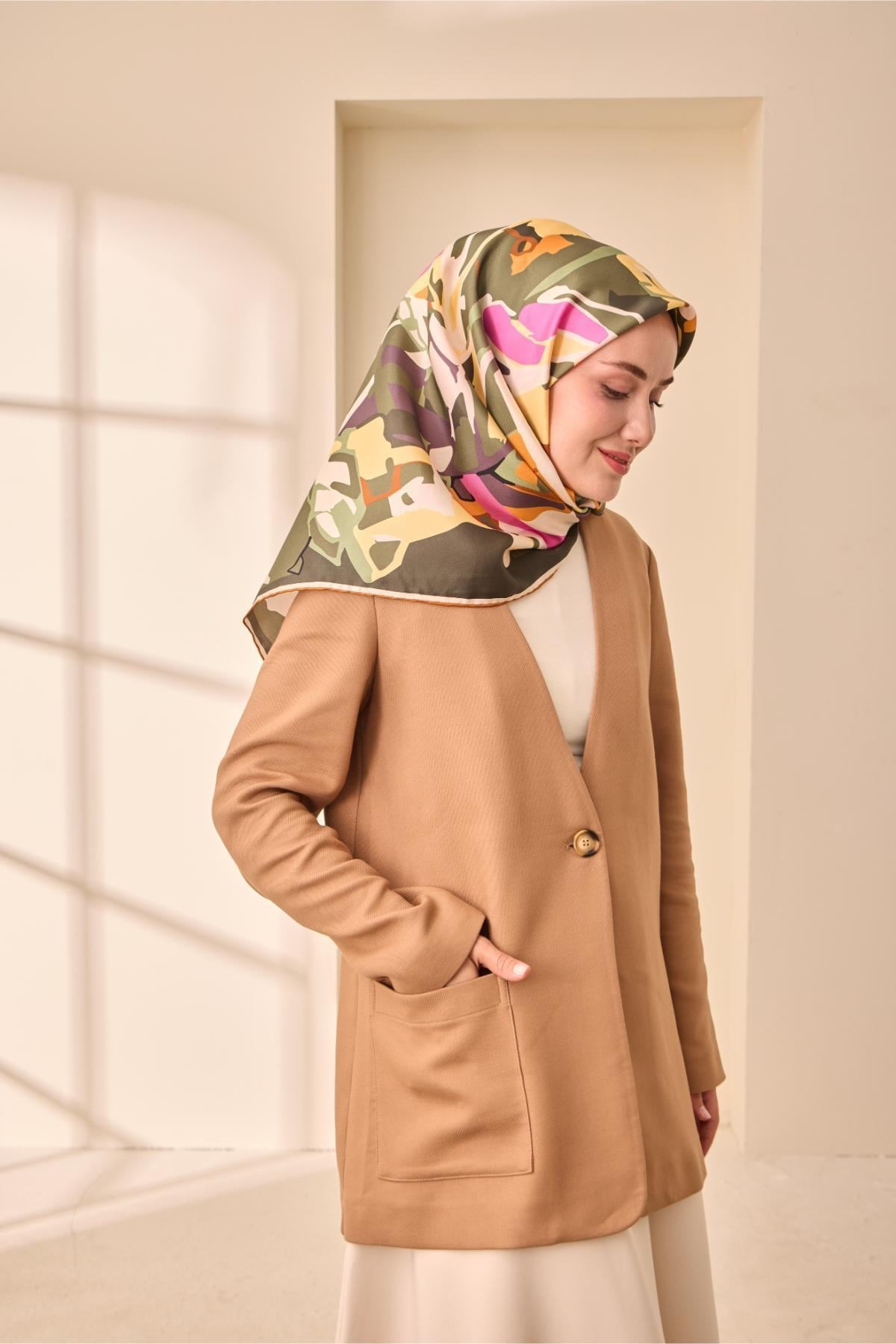 Silk Home Twill İpek Eşarp 11475-22