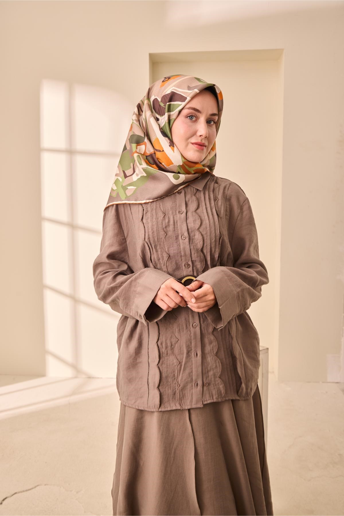 Silk Home Twill İpek Eşarp 11475-23