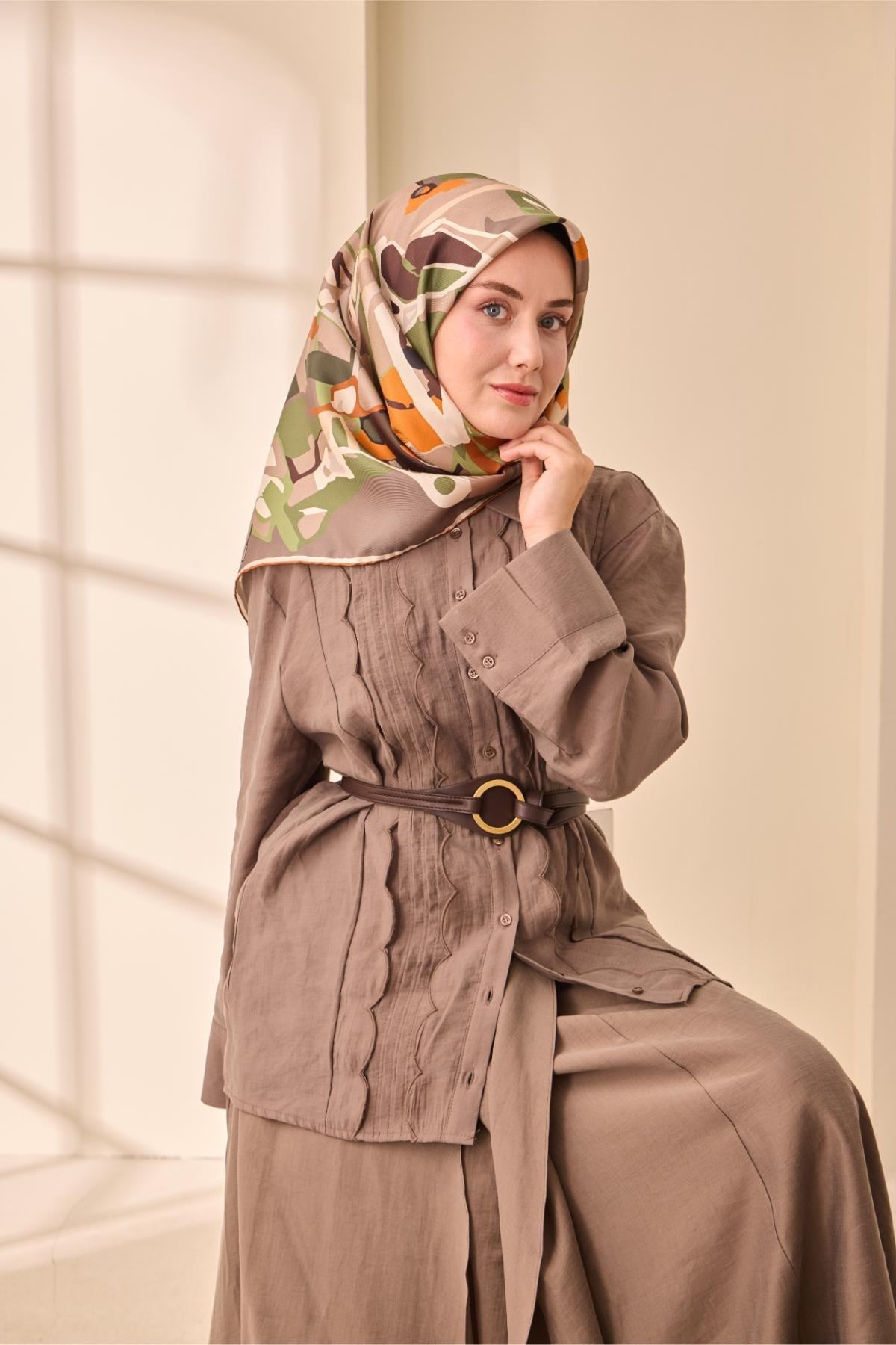 Silk Home Twill İpek Eşarp 11475-23