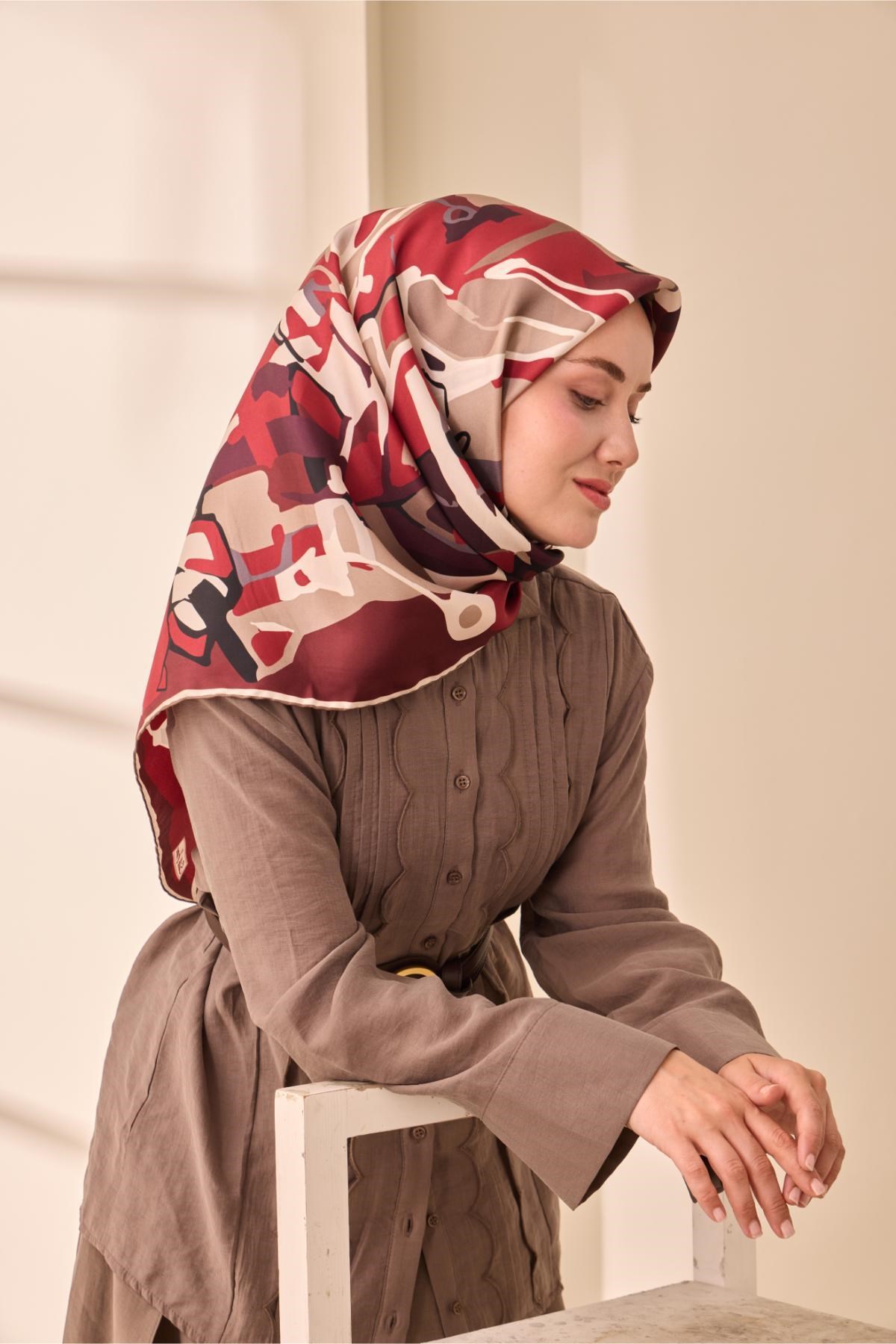 Silk Home Twill İpek Eşarp 11475-28