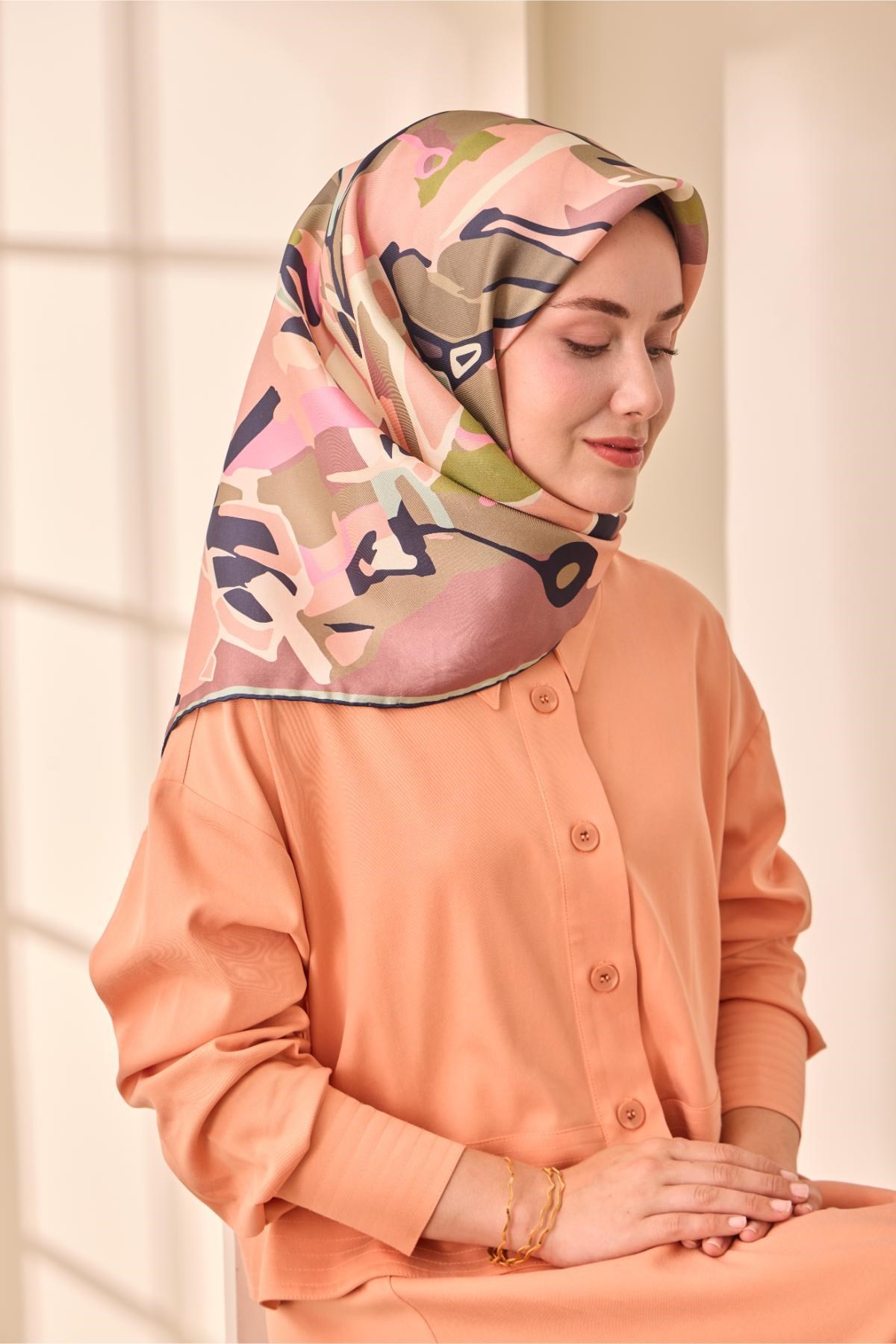 Silk Home Twill İpek Eşarp 11475-32