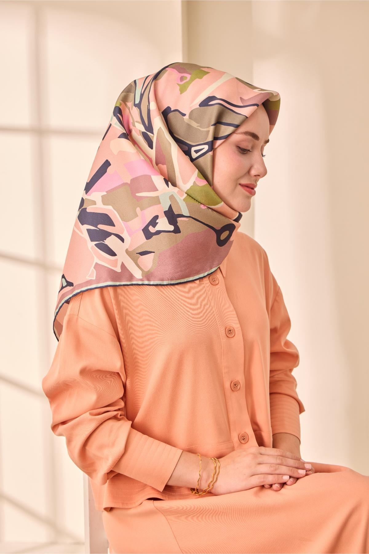 Silk Home Twill İpek Eşarp 11475-32
