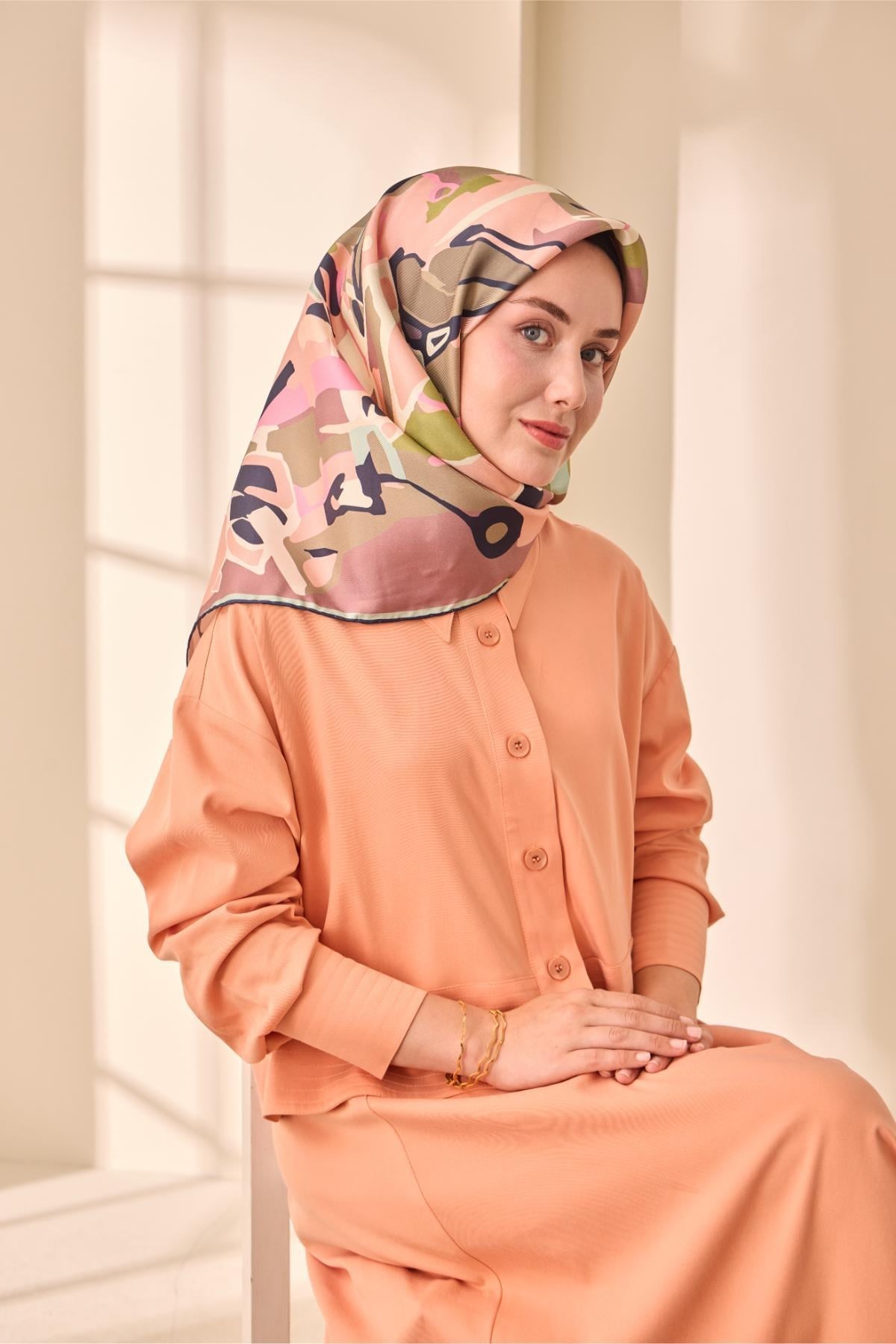 Silk Home Twill İpek Eşarp 11475-32